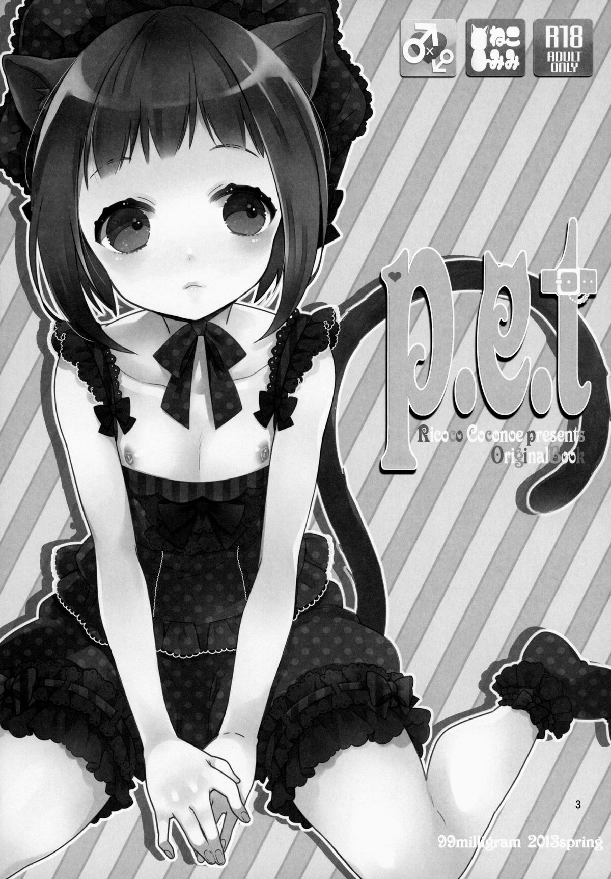 (COMIC1☆7) [99mg (Kokonoe)] p.e.t [Chinese] [刷牙子&月影姬 汉化] page 2 full