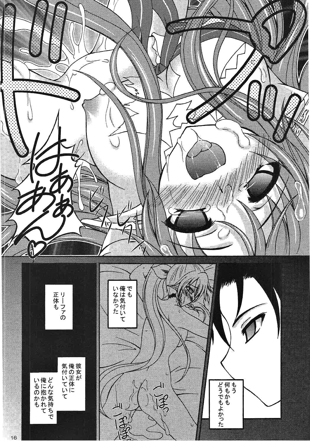 (C86) [RED RIBBON REVENGER (Various)] Sadism&Confession (Sword Art Online) page 15 full