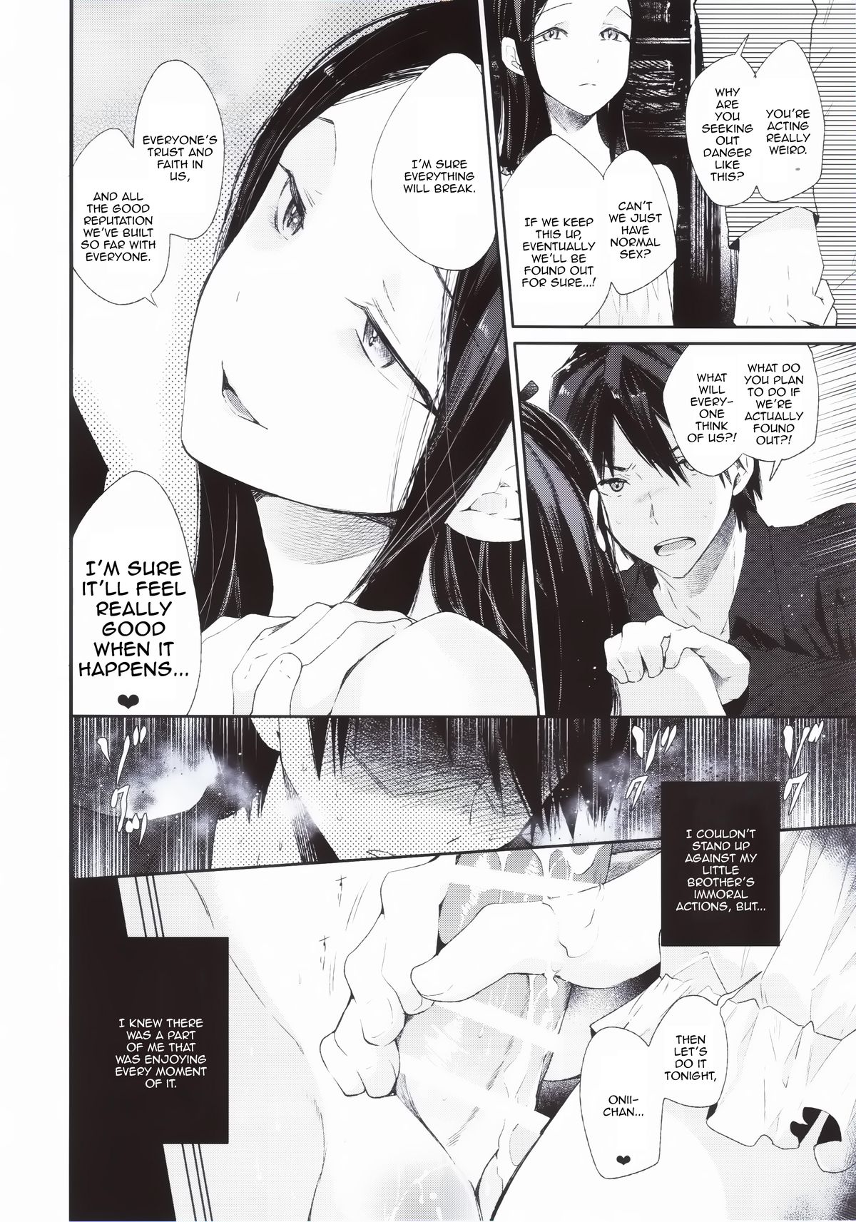 (Futaket 10.5) [Sakusaku Kangen Noushuku (Matashita Kintama)] Haitoku Josou Otouto no Inran Jojishi - Jikka Hen [English] [Mysterymeat3] page 9 full