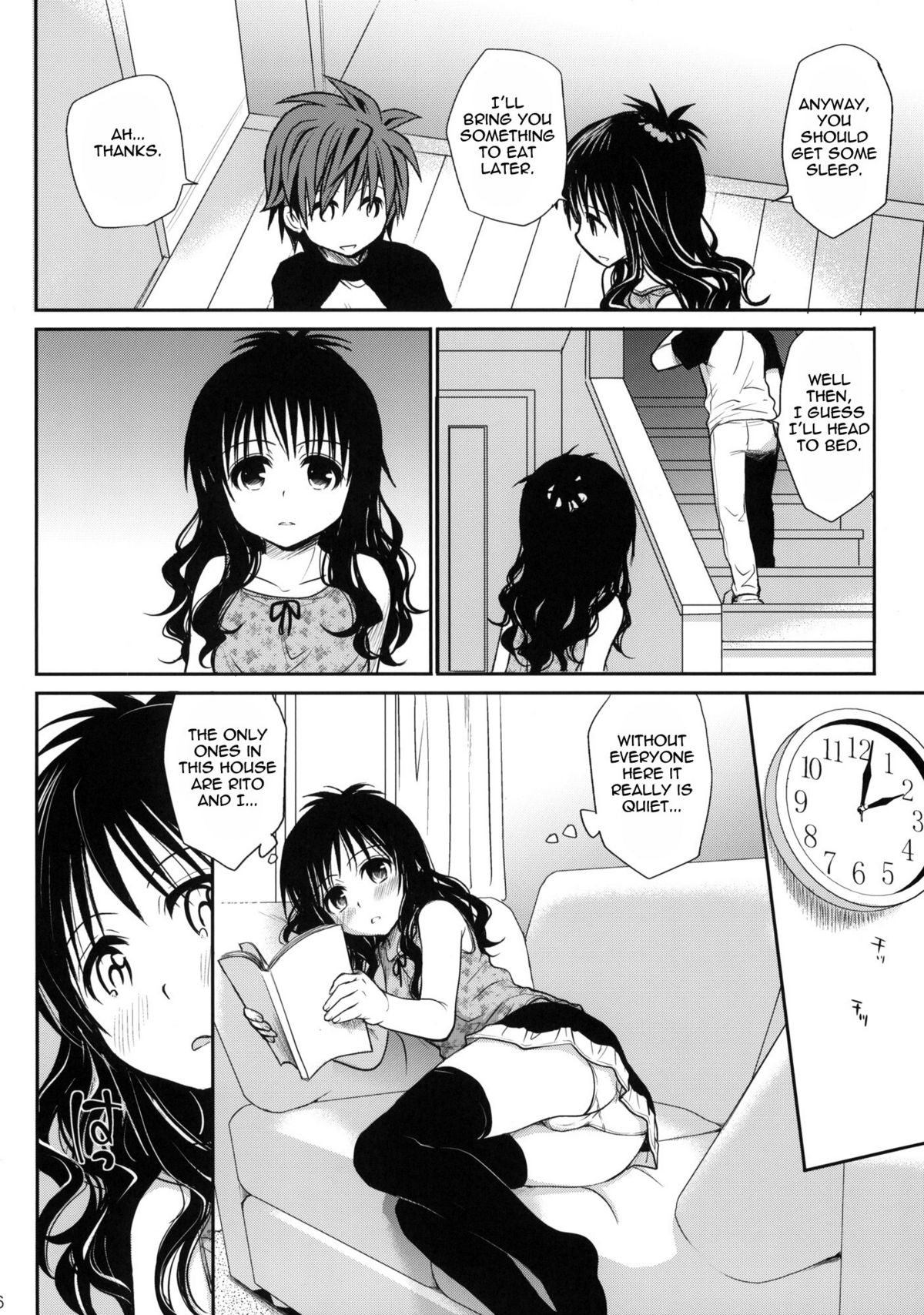 (COMIC1☆6) [Takumi na Muchi (Takumi na Muchi)] Amakuchi Mikan (To LOVE-Ru) [English] {doujin-moe.us} [Decensored] page 5 full