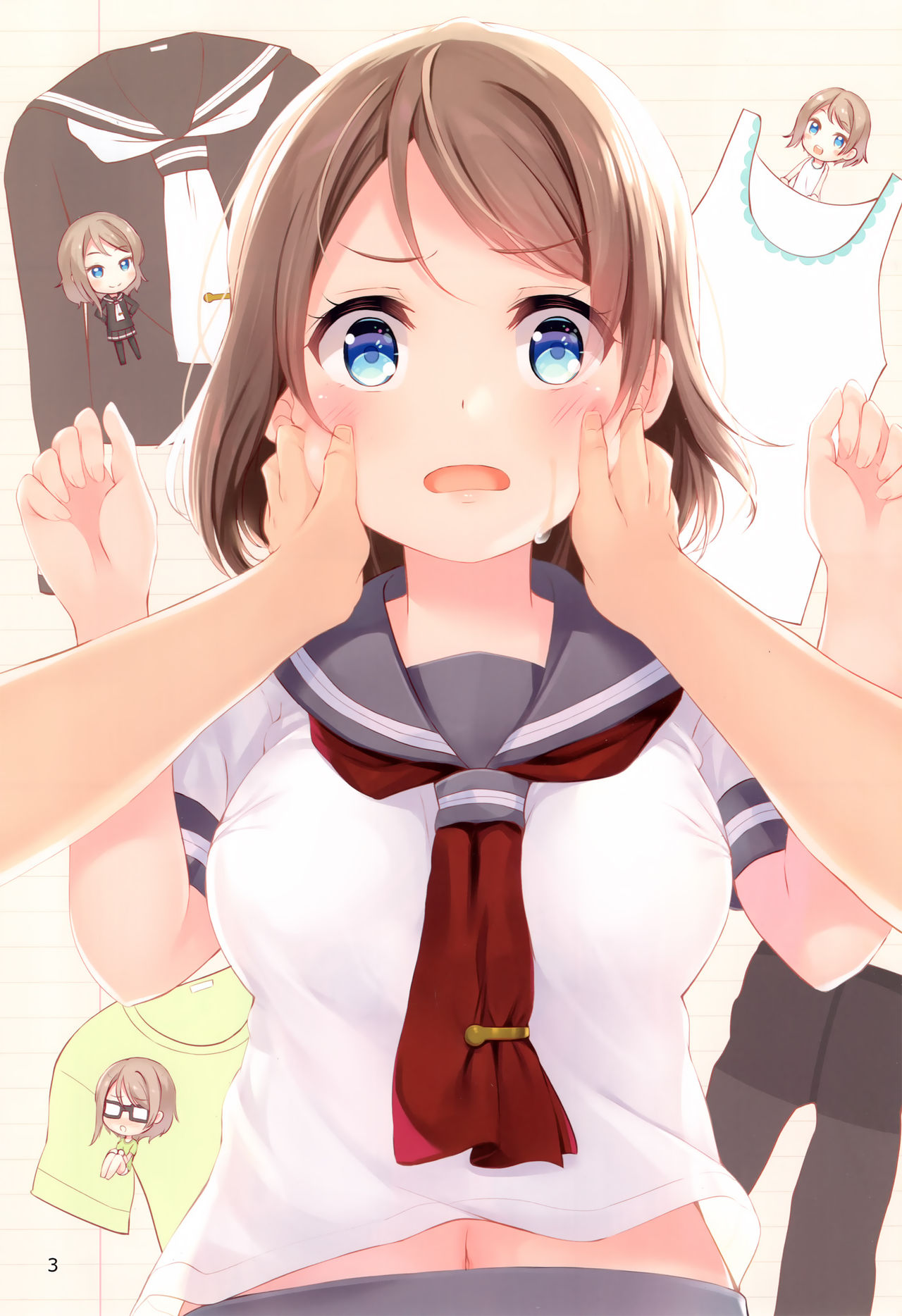 (C91) [Suteuka no Koya (Komone Ushio)] You-chan no Ichiban Yawarakai Tokoro (Love Live! Sunshine!!) [Chinese] [绅士仓库汉化] page 3 full