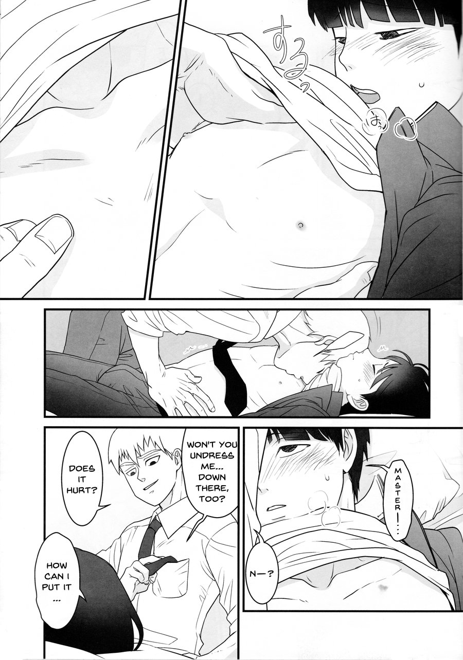 (C91) [Hatsufuri (Sakumei Reei)] Aoi Haru ni Sakura (Mob Psycho 100) [English] {mog_606} page 19 full