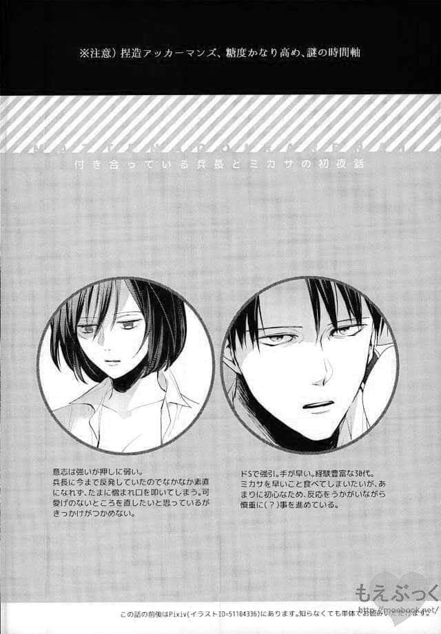 [Dissonance (Sakuragawa nā) ] Matte Nado Irarenai (Shingeki no Kyojin) page 2 full