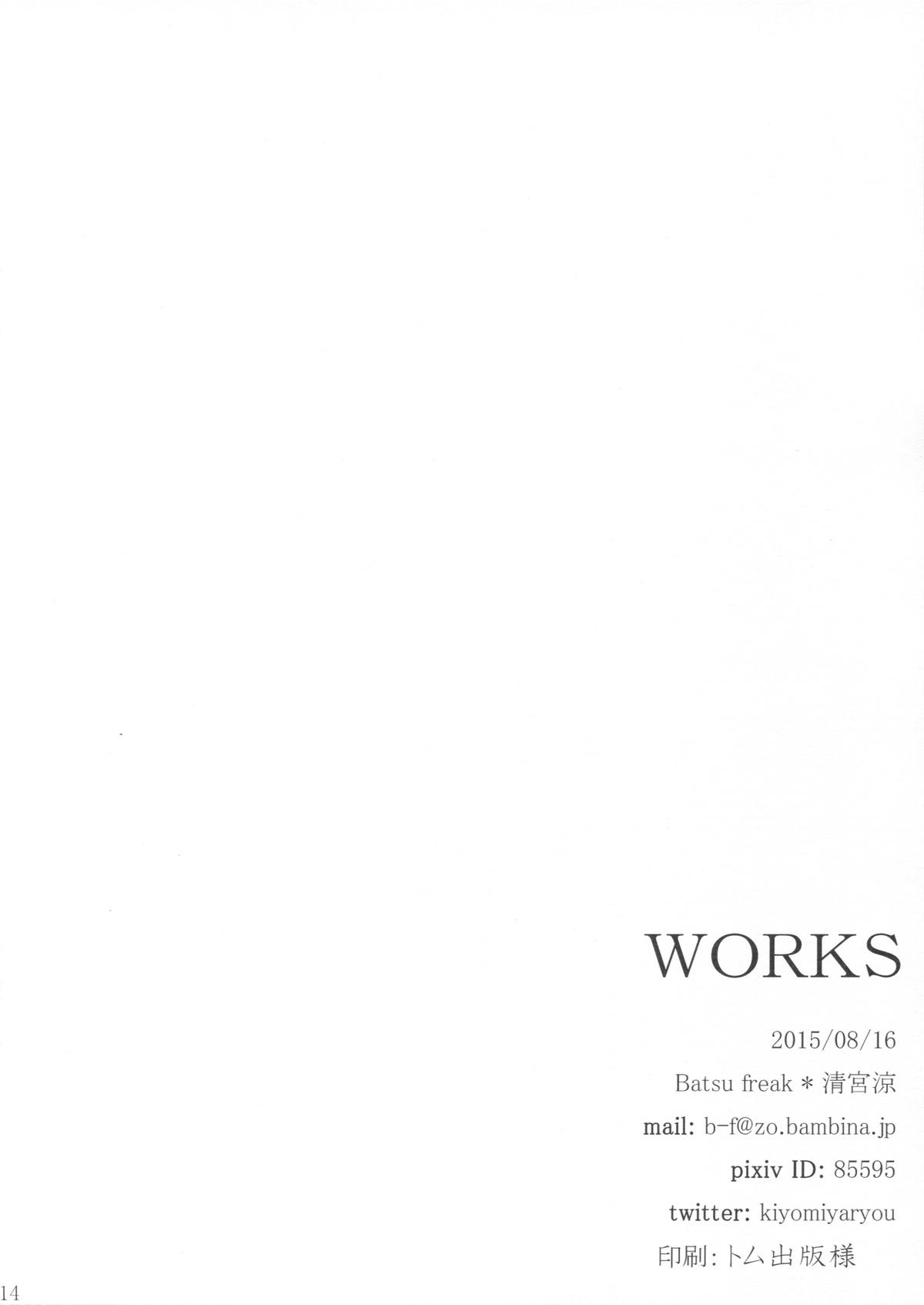 (C88) [Batsu freak (Kiyomiya Ryo)] Works page 13 full