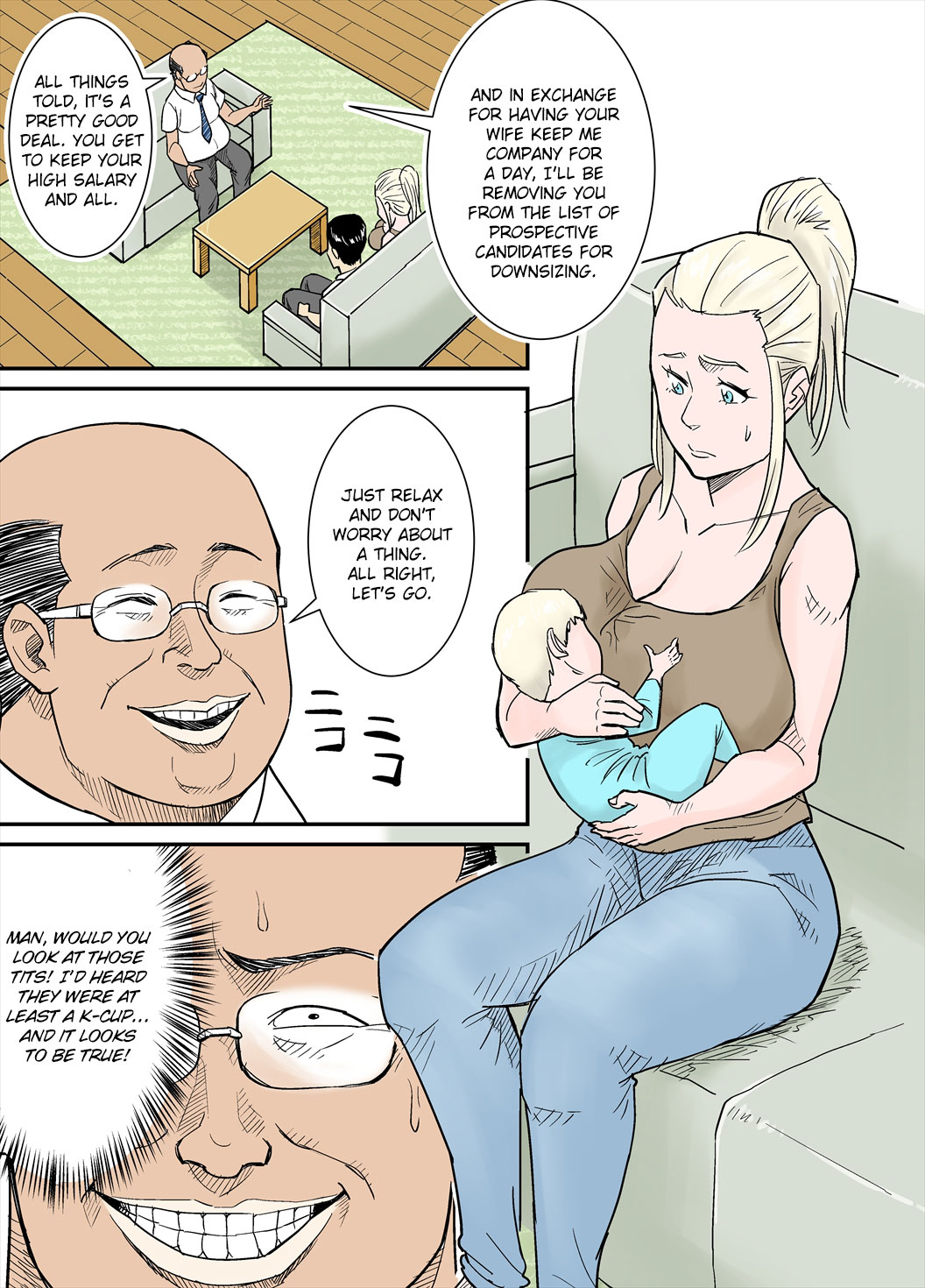 [Nobishiro] K-Cup Gaijinzuma | K-Cup Foreigner Wife [English] [friggo] page 3 full