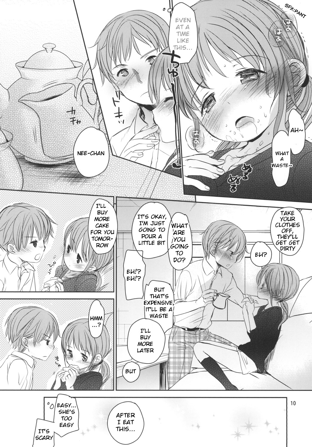 (C88) [Okadatei (Okada Kou)] Amai Okashi [English] [BlindEye] page 9 full