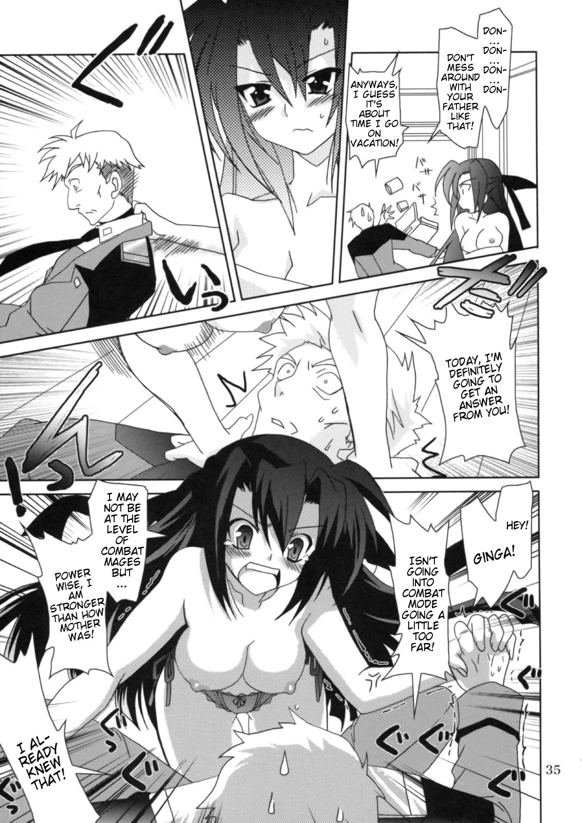 (C74) [PLUM (Kanna)] Mahou Shoujo Magical SEED OTHER (Mahou Shoujo Lyrical Nanoha) [English] [Slayerjammer] page 34 full