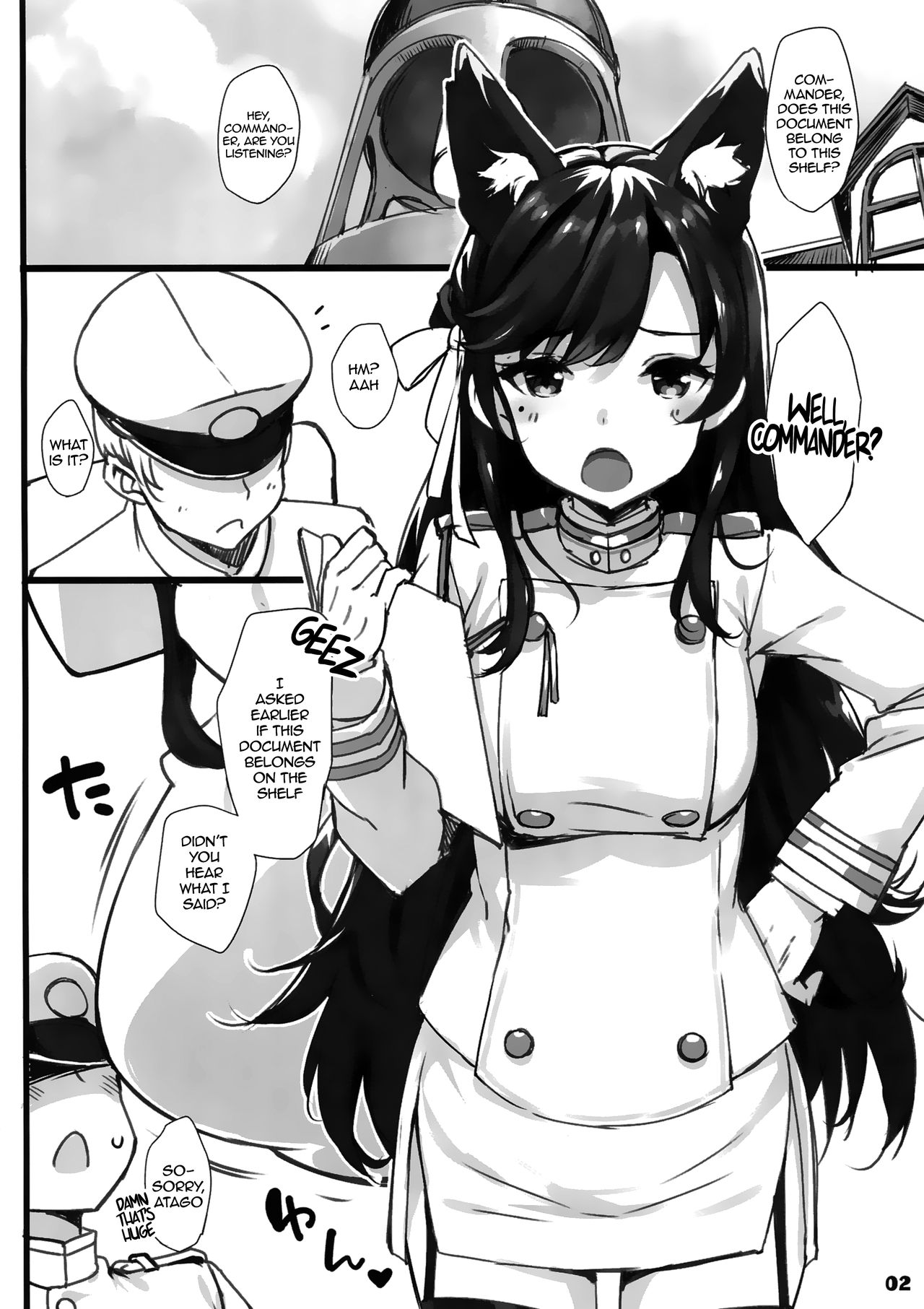 (C94) [Jenoa Cake (TakayaKi)] C94 Kaijou Gentei Orihon (Azur Lane) [English] [Chooks22] page 2 full