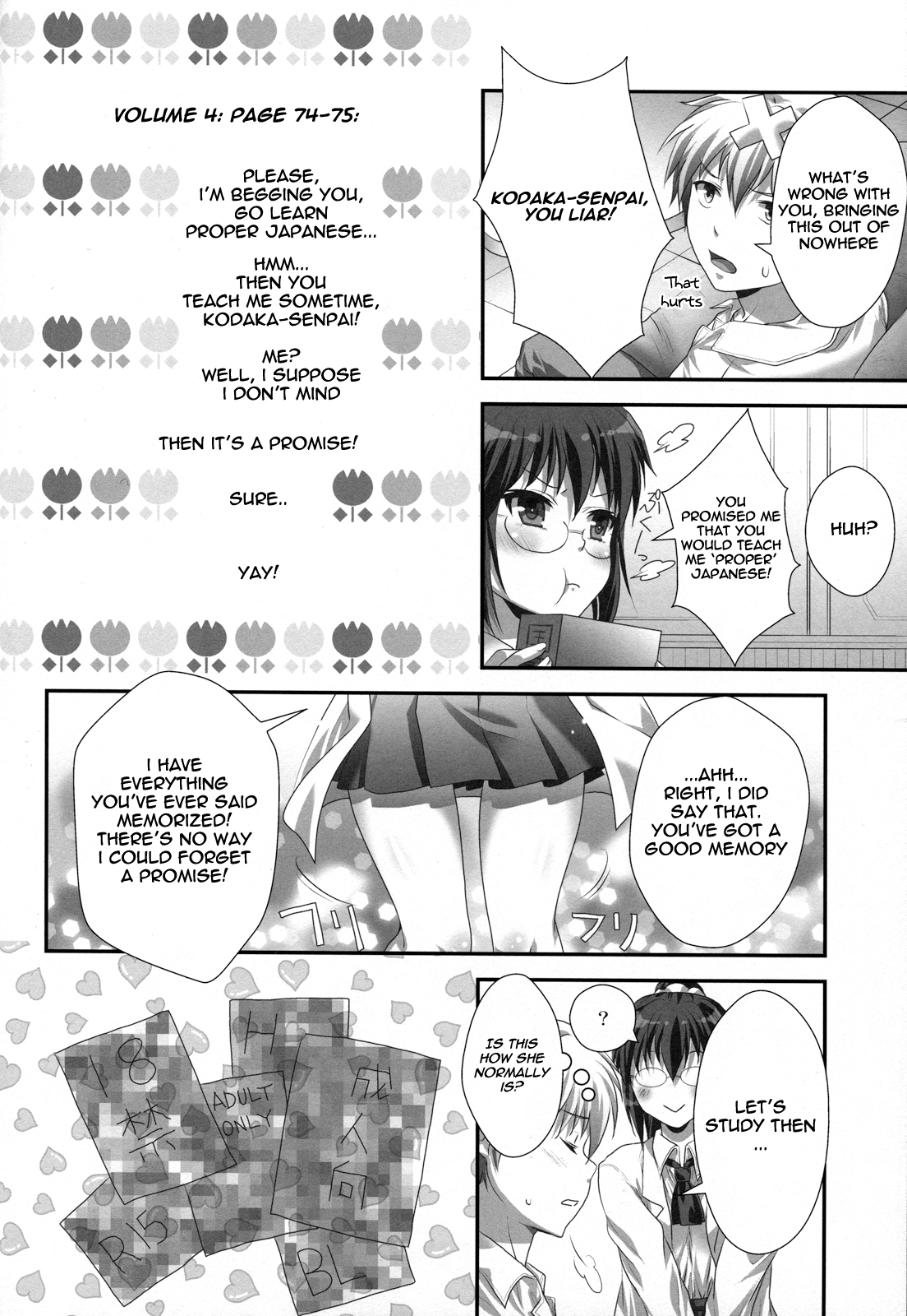 (C81) [Analog Store (gomatamago)] Rika END Made Nan Mile? | How Many Miles Until the Rika End? (Boku wa Tomodachi ga Sukunai) [English] [life4Kaoru] page 5 full