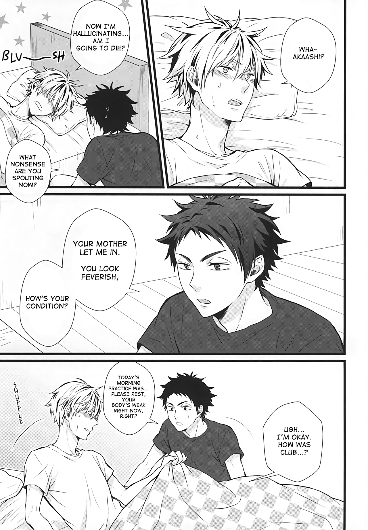 (RTS!!5) [AURORA (Uino)] Kyou Dake Desu yo? (Haikyuu!!) [English] [Homies over Hoes] page 4 full