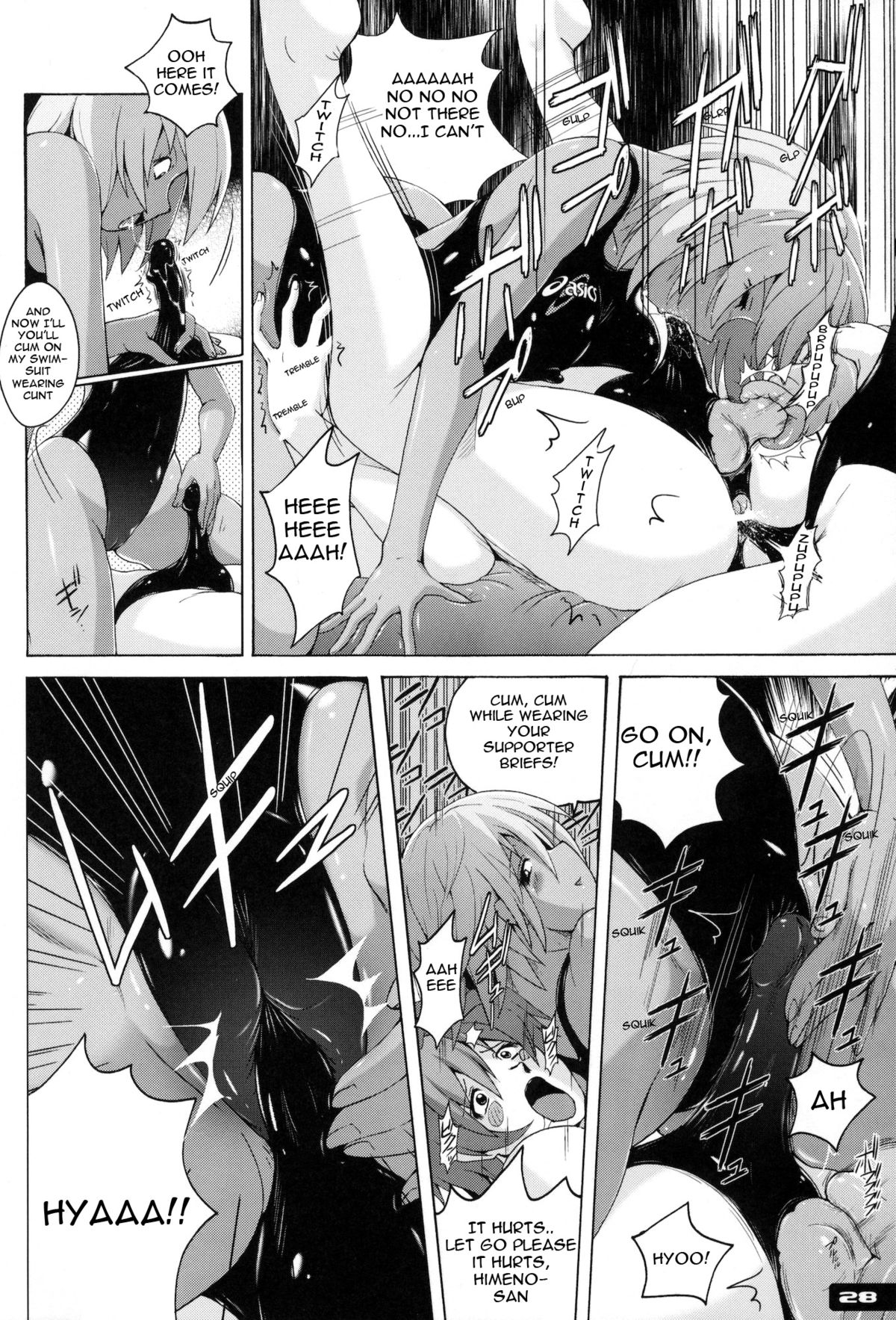 (C79) [Nyanko Batake (Murasaki Nyaa)] Pitapita Kyouei Mizugi EX01 (Original) [English] [Ayane] page 27 full