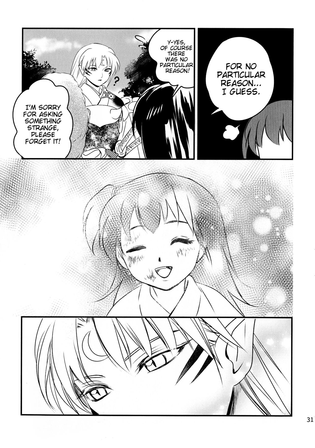 (HaruCC23) [Kasha (Umezo)] Koi Urara -Ge- | Beautiful Love -Bottom- (Inuyasha) [English] [EHCove] page 31 full