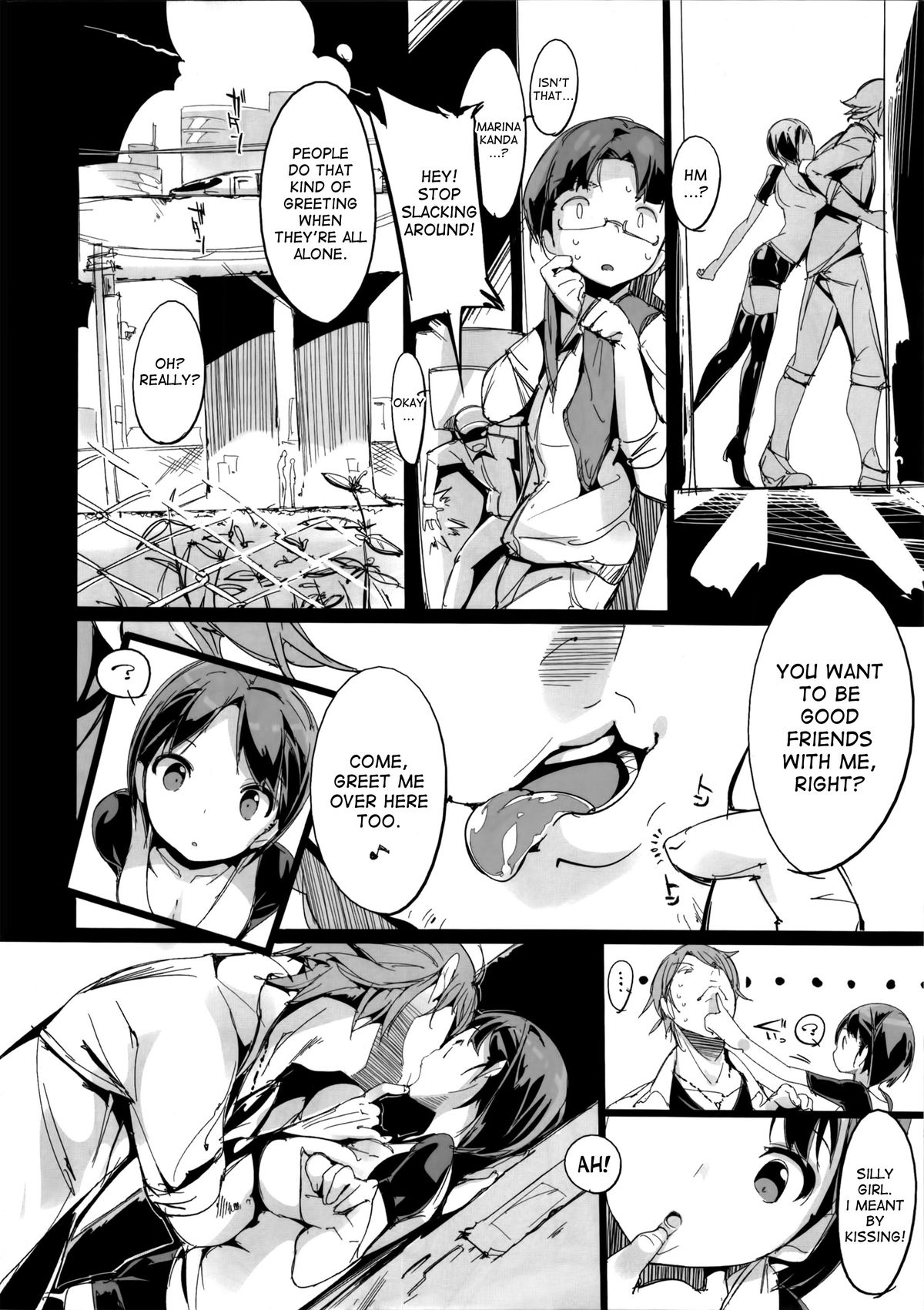 (C86) [Potato Salad (Kurisu)] Popuni Kei Joshi Panic! [English] [desudesu] page 9 full