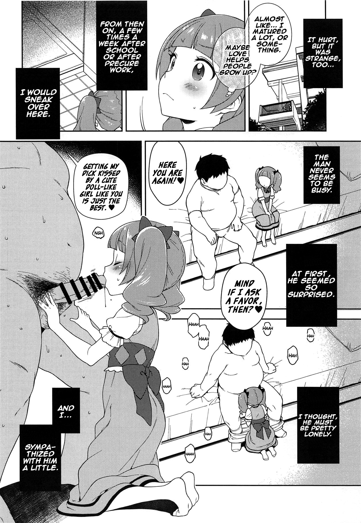 (C94) [Kaniya (Kanyapyi)] Hame Gyutto Emiru-chan! (Hugtto! PreCure) [English] {Hennojin} page 10 full