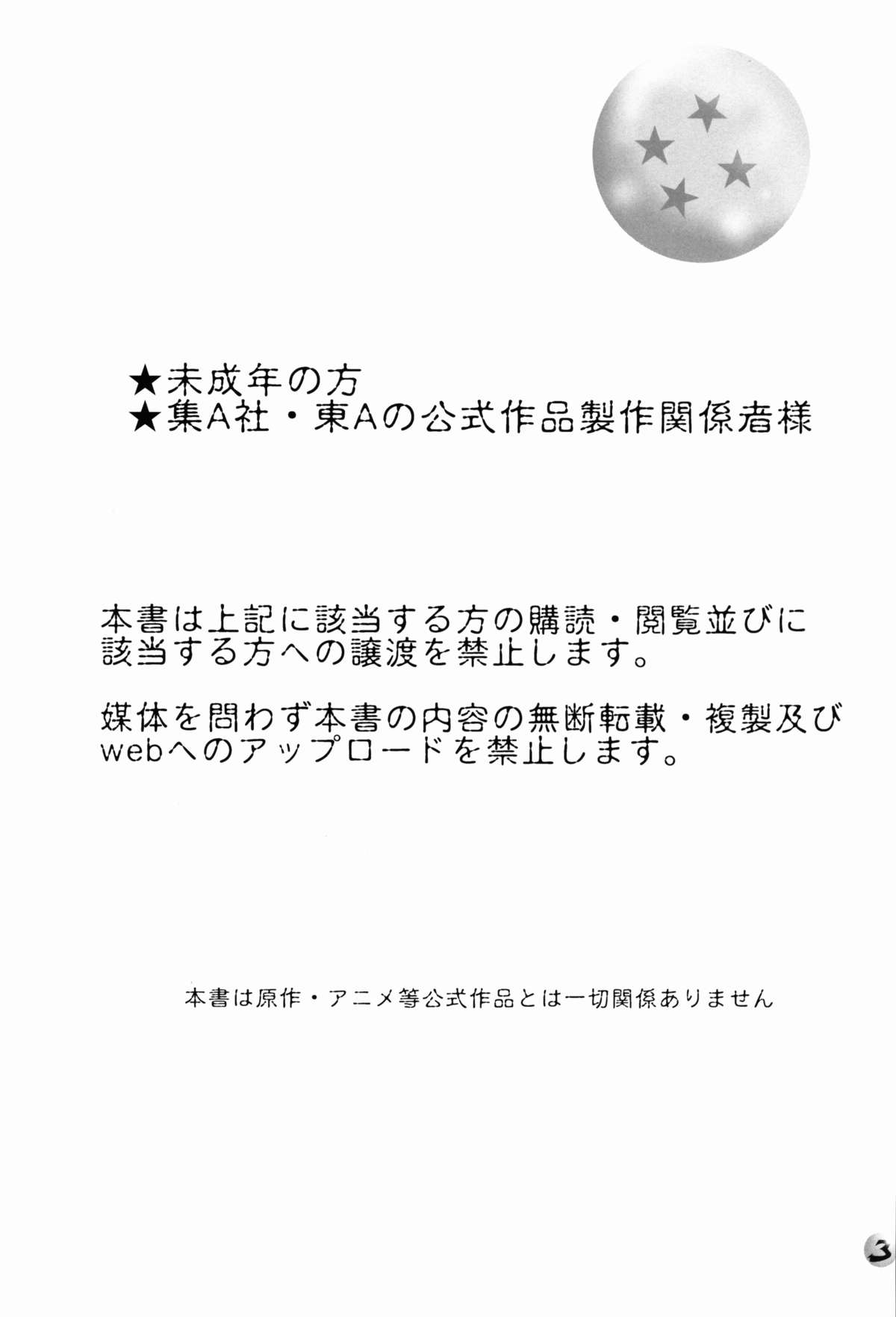 [Chirigami Goya & Fusuma go Ten (Shouji Haruzo)] Taresotsu (Dragon Ball) page 3 full