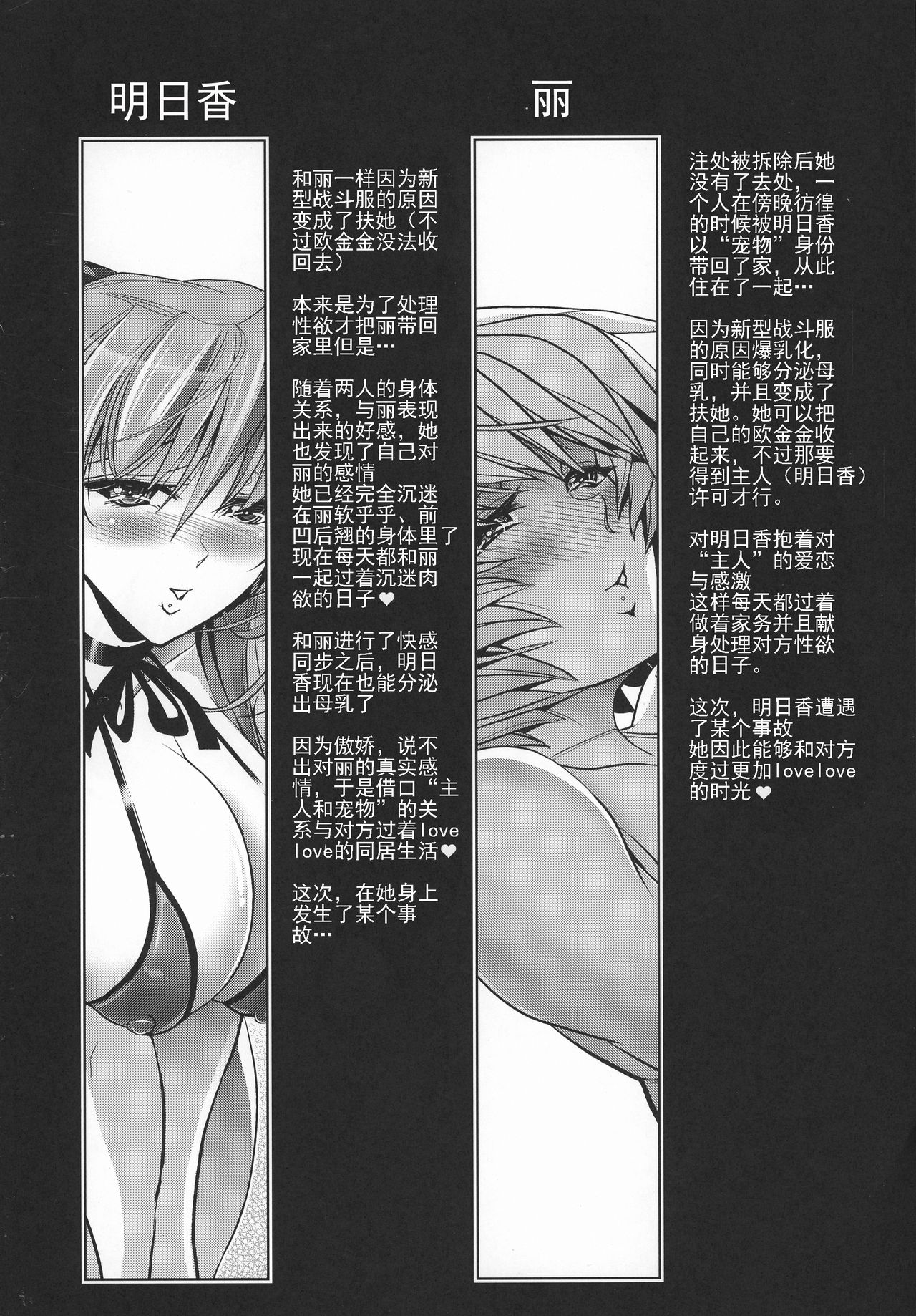 (C92) [Kawaraya Honpo (Kawaraya A-ta)] Lovey Dovey (Neon Genesis Evangelion) [CHINESE][个人汉化] page 3 full