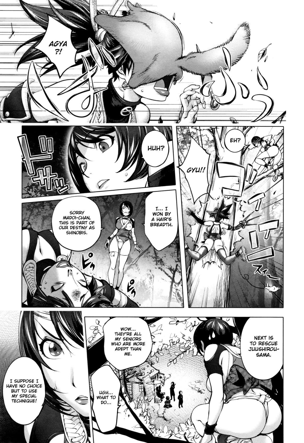 [Kon-Kit] Torokeru Kunoichi ~Adauchi Hen~ | The Bewitched Kunoichi ~Retaliation Incident~ (Sonna Riyuu de Yararechau?) [English] [Kon-Kit Scanlation] page 5 full