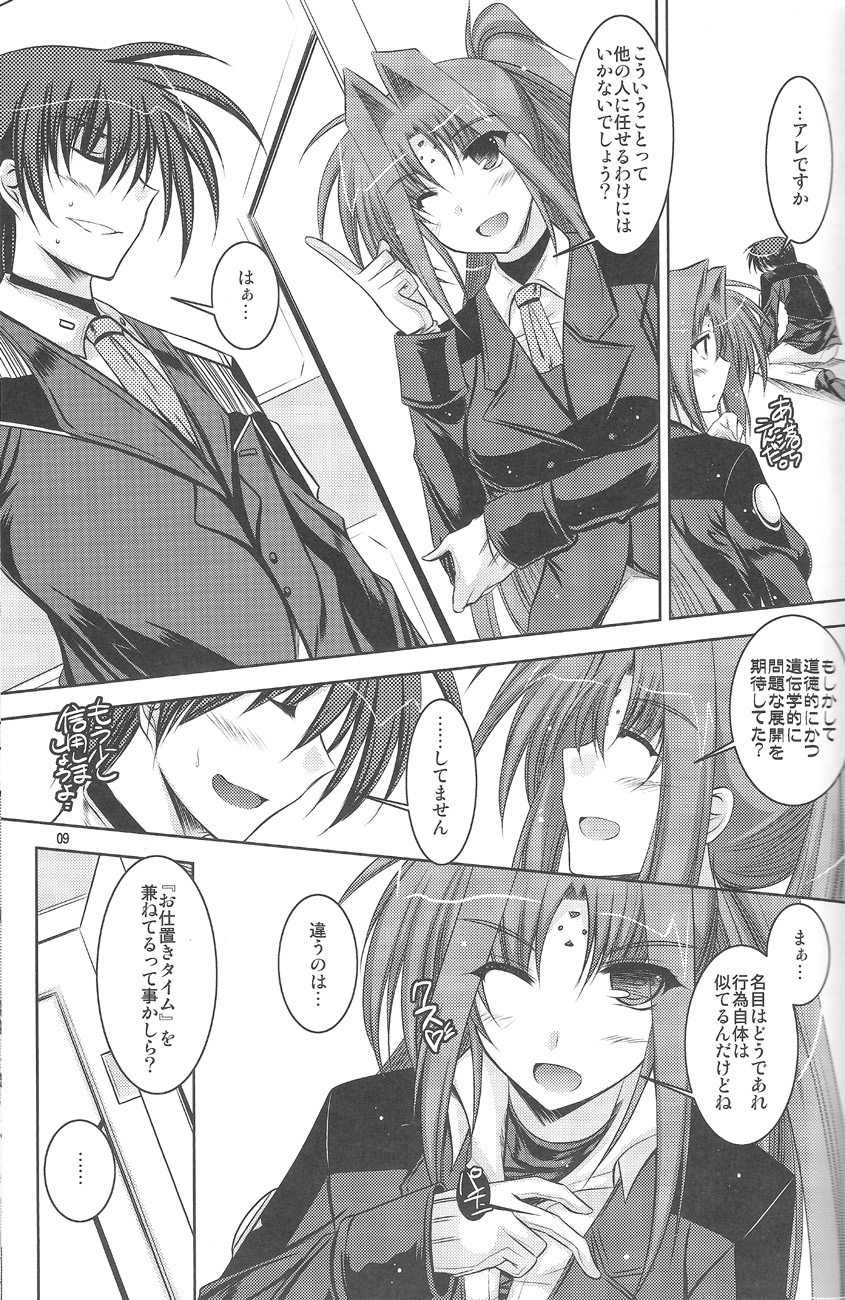 (C74) [ELHEART'S (Ibuki Pon)] ANOTHER FRONTIER 02 Mahou Shoujo Lyrical Lindy san #03 (Mahou Shoujo Lyrical Nanoha) page 9 full