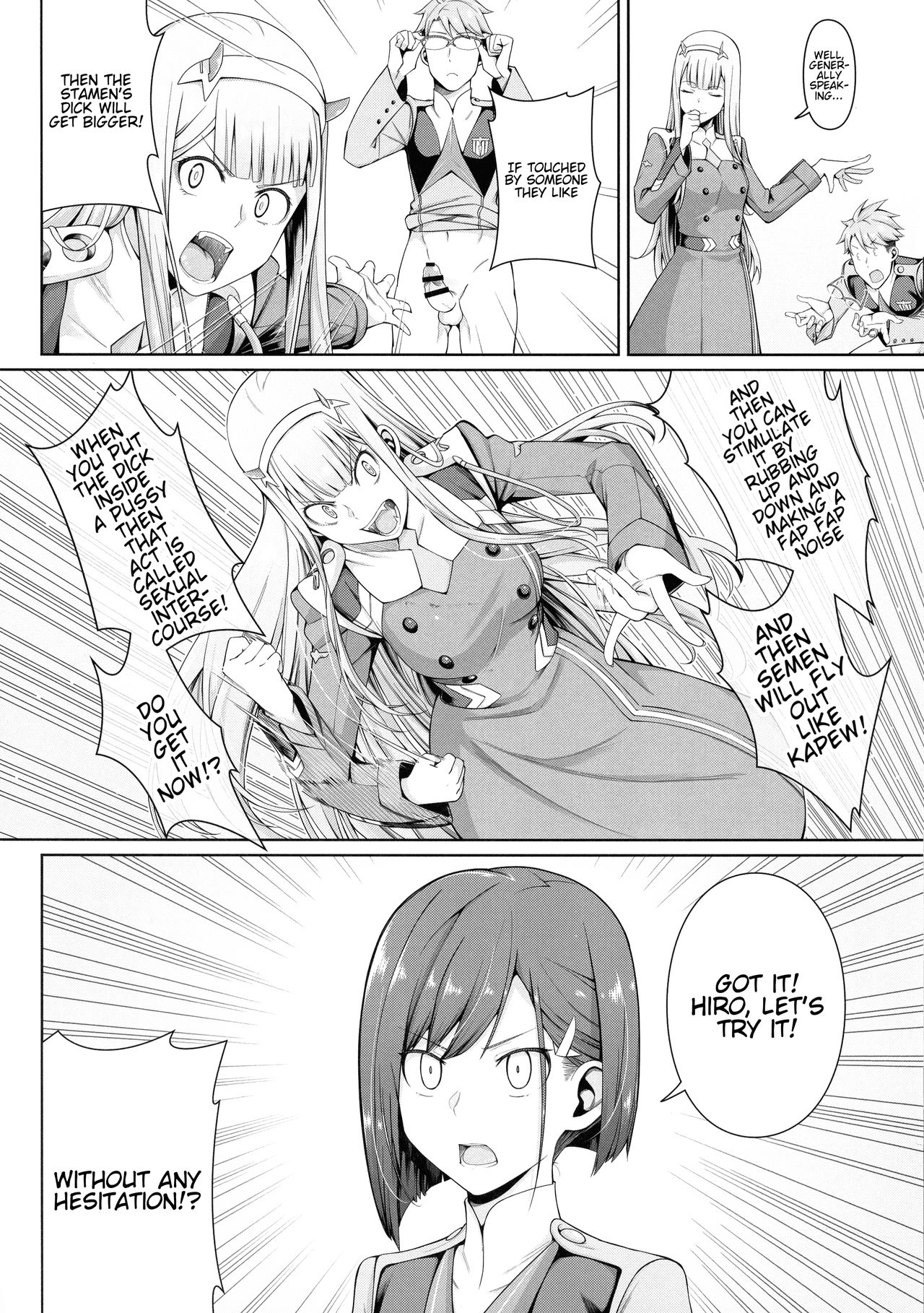 (GOOD COMIC CITY 25) [Bad Mushrooms (4why&Chicke III, mimo)] DARLING Ningen Shikkaku (DARLING in the FRANXX) [English] [Hentai_Doctor] page 11 full