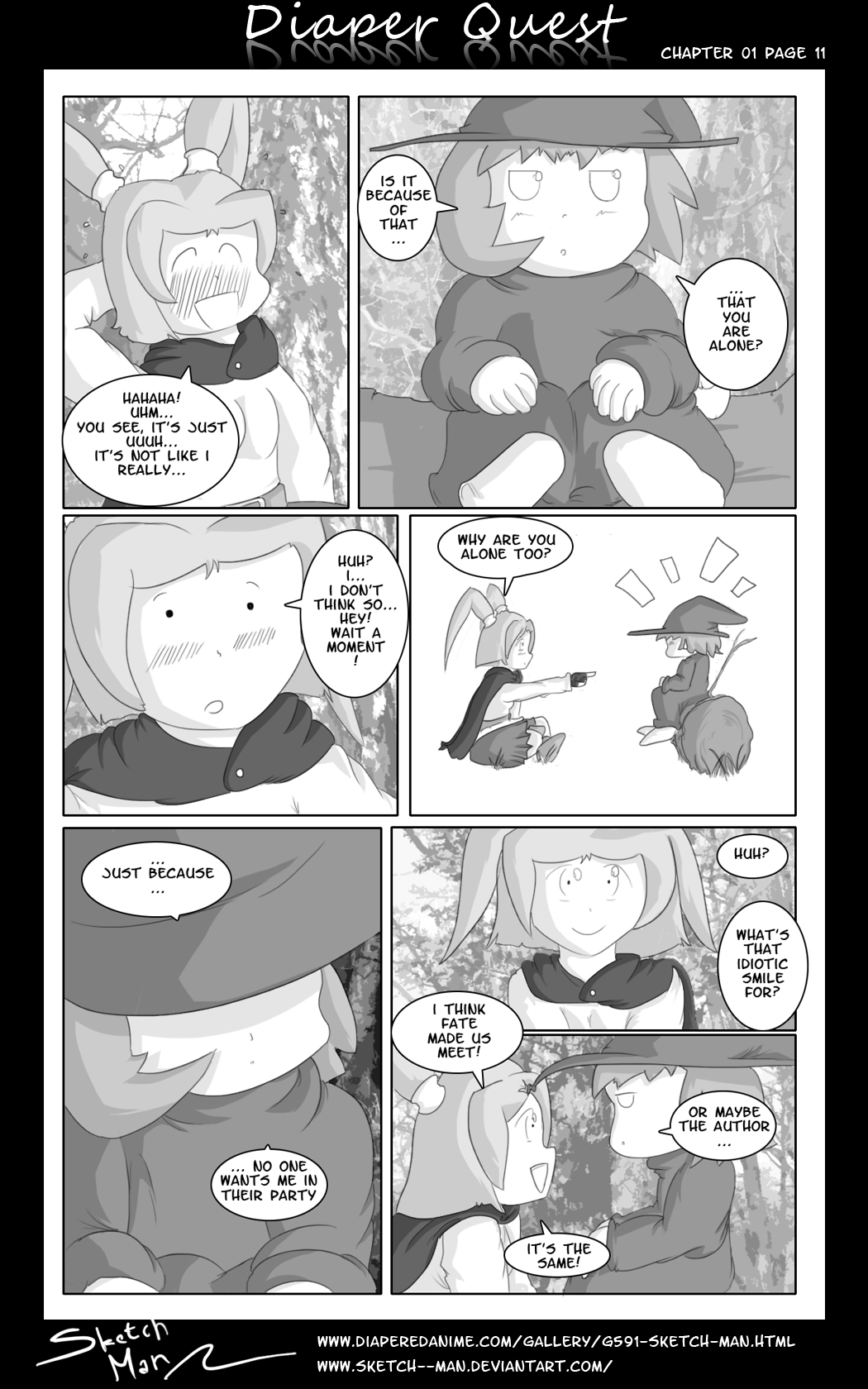 Sketch Man's Diaper Quest Complete page 11 full