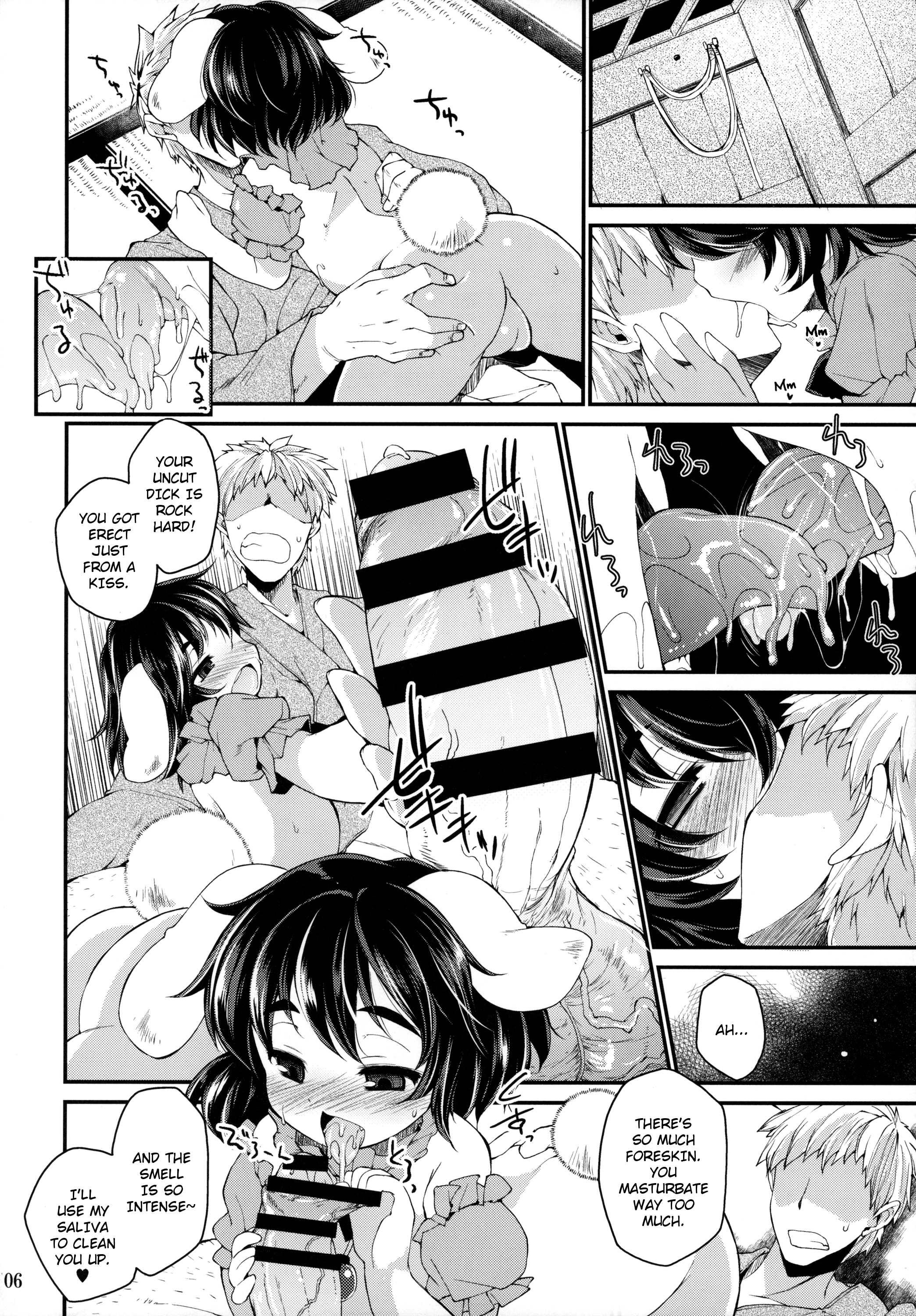 (C87) [IncluDe (Foolest)] Ookina Usagi Chiisana Usagi | Big Rabbit, Little Rabbit (Touhou Project) [English] [rqwrqw] page 5 full