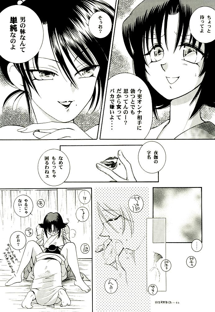 (C52) [Yamaguchirou (Yamaguchi Shinji)] Meiji Chanbara Roman Porno (Rurouni Kenshin) page 7 full