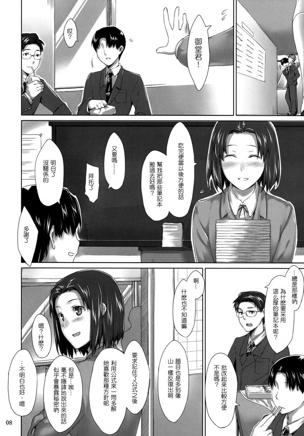 (C76) [MTSP (Jin)] 咲子さんノ男杏事情 (オリジナル)[CREILAVAC自漢化] [無修正] page 6 full