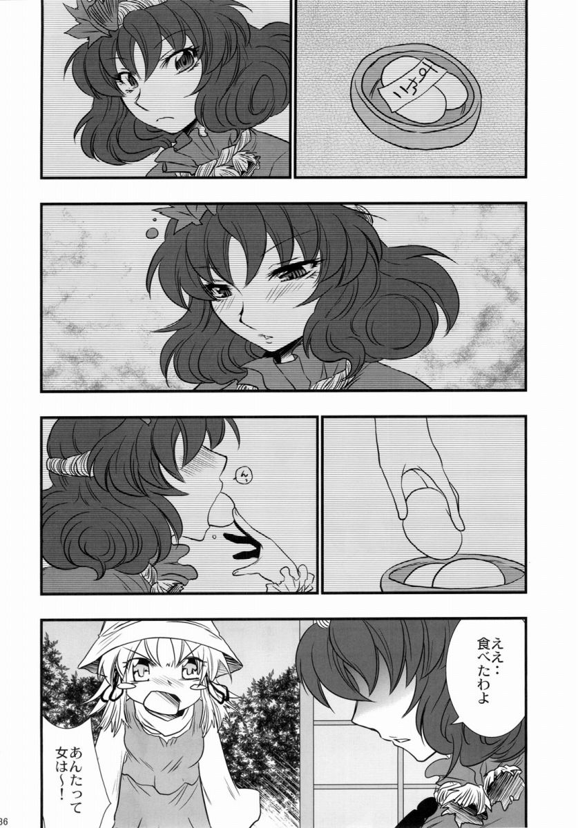 (C77) [Gigameka (Aku)] Oshioki. (Touhou Project) page 36 full