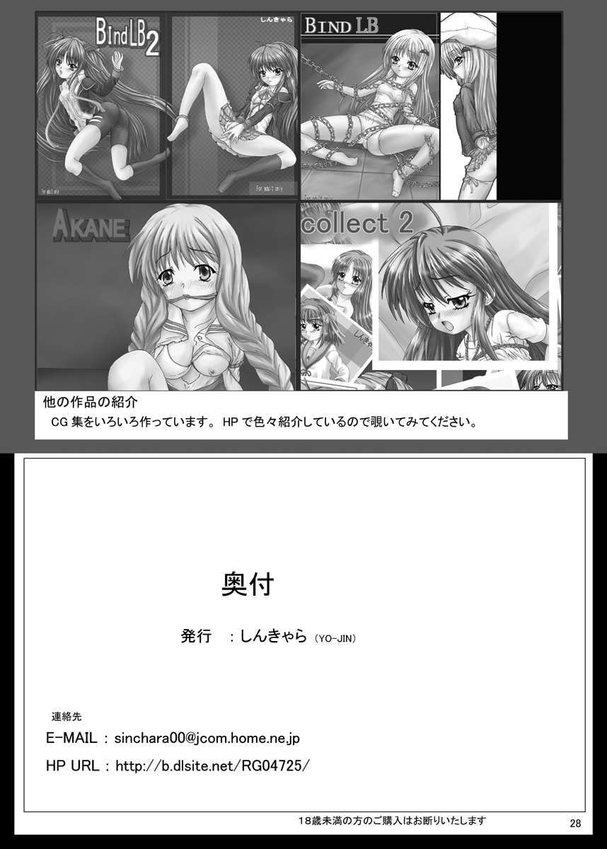 [Shinchara (YO-JIN)] Bind AW2 (Accel World) [Chinese] [不可视汉化] [Digital] page 28 full