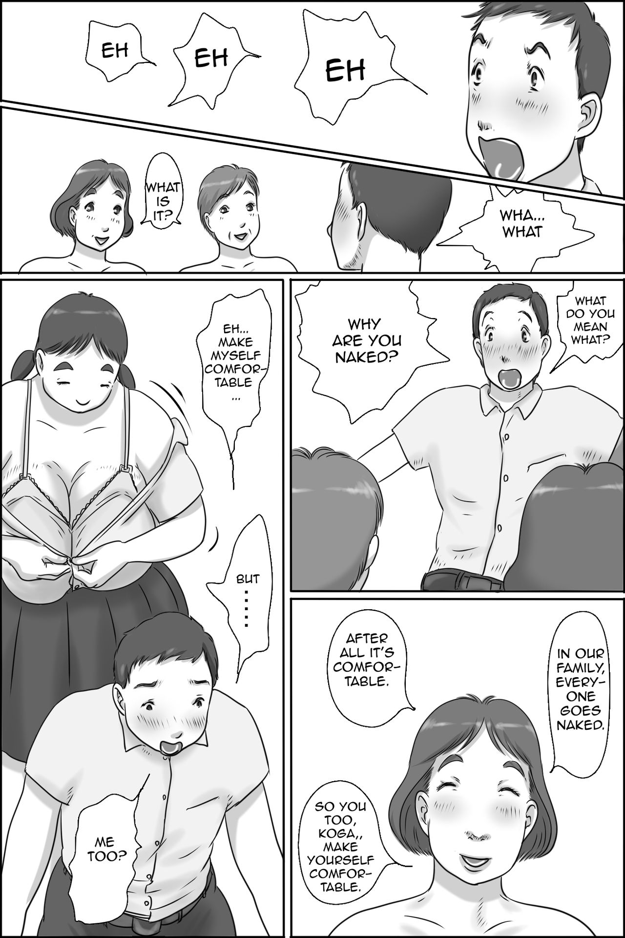 [Zenmai Kourogi] Razoku Kazoku | Nudist Family [English] [Amoskandy] page 10 full