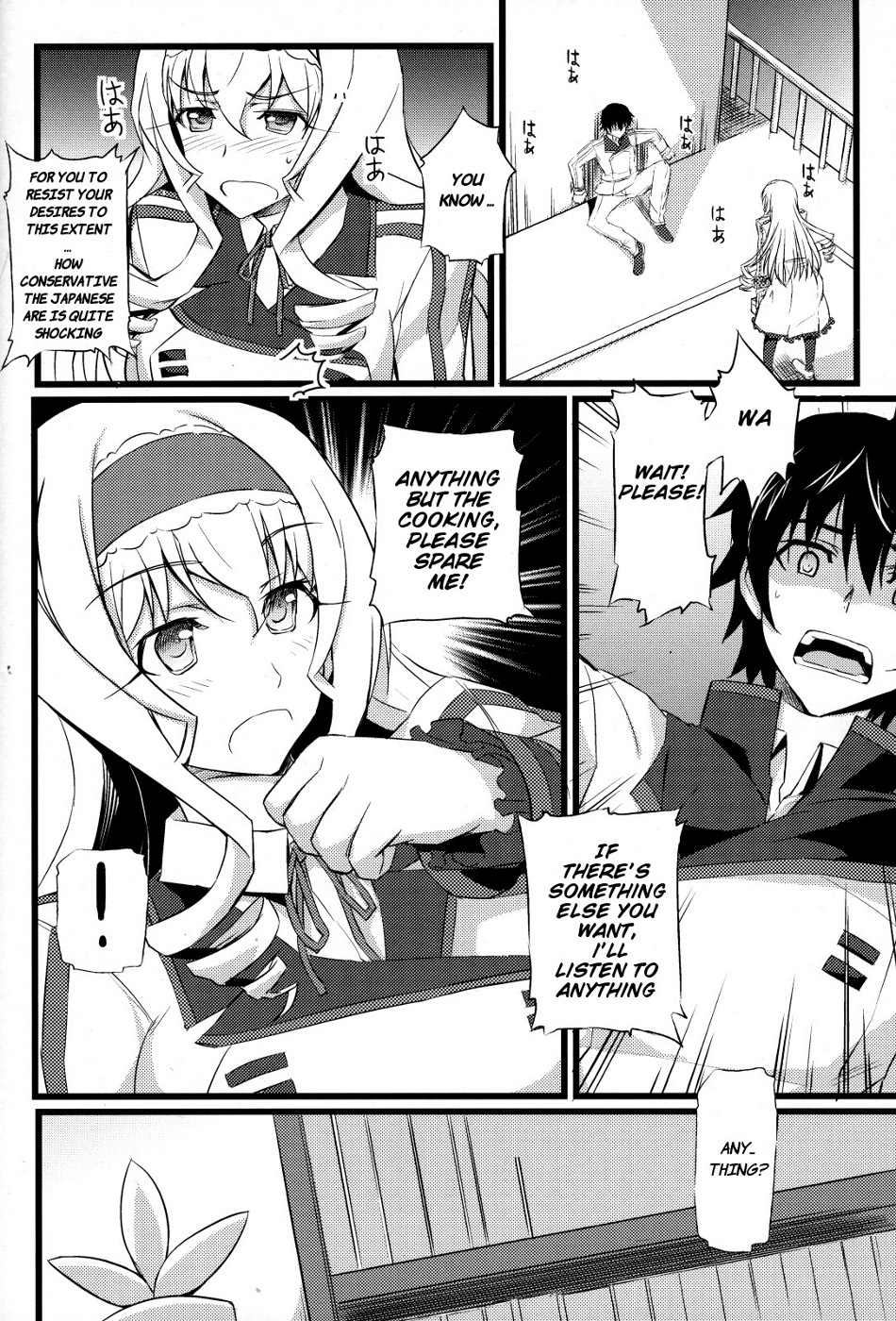 (COMIC1☆5) [FukaFuka Tenshoku (Popuran)] Cecilia no Yuuutsu | The Melancholy of Cecilia (Infinite Stratos) [English] [Kibitou4Life] page 5 full