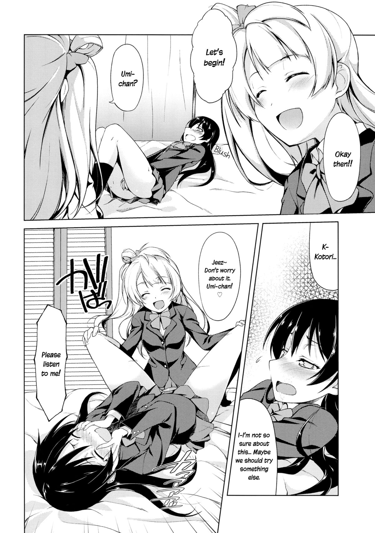 [MuraMura Pocky, Sinosino (Kasumi, Sinohara Sinome)] Marshmallow Mischief + Macaron Temptation | Marshmallow Mischief & Macaroon Affection (Love Live!) [English] [Yuri-ism] page 7 full