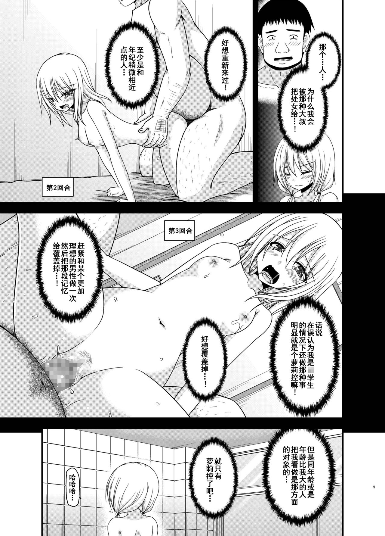 [valssu (Charu)] Roshutsu Shoujo Nikki 18 Satsume [Chinese] [流星汉化] [Digital] page 8 full