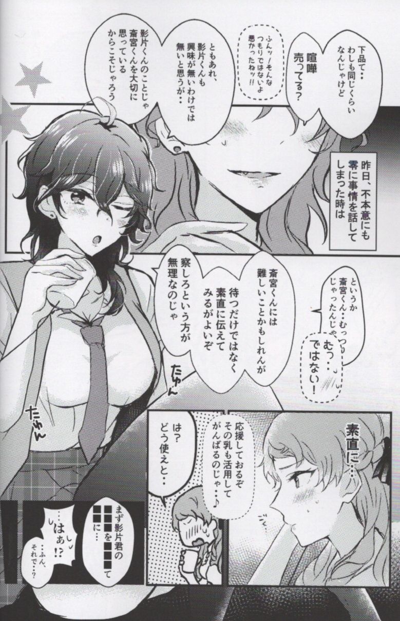 (brilliant days 22) [LOWRIDER. (Murasaki On)] Ore no Kami-sama ga Annakoto o Suruhazu ga Nai (Ensemble Stars!) page 4 full