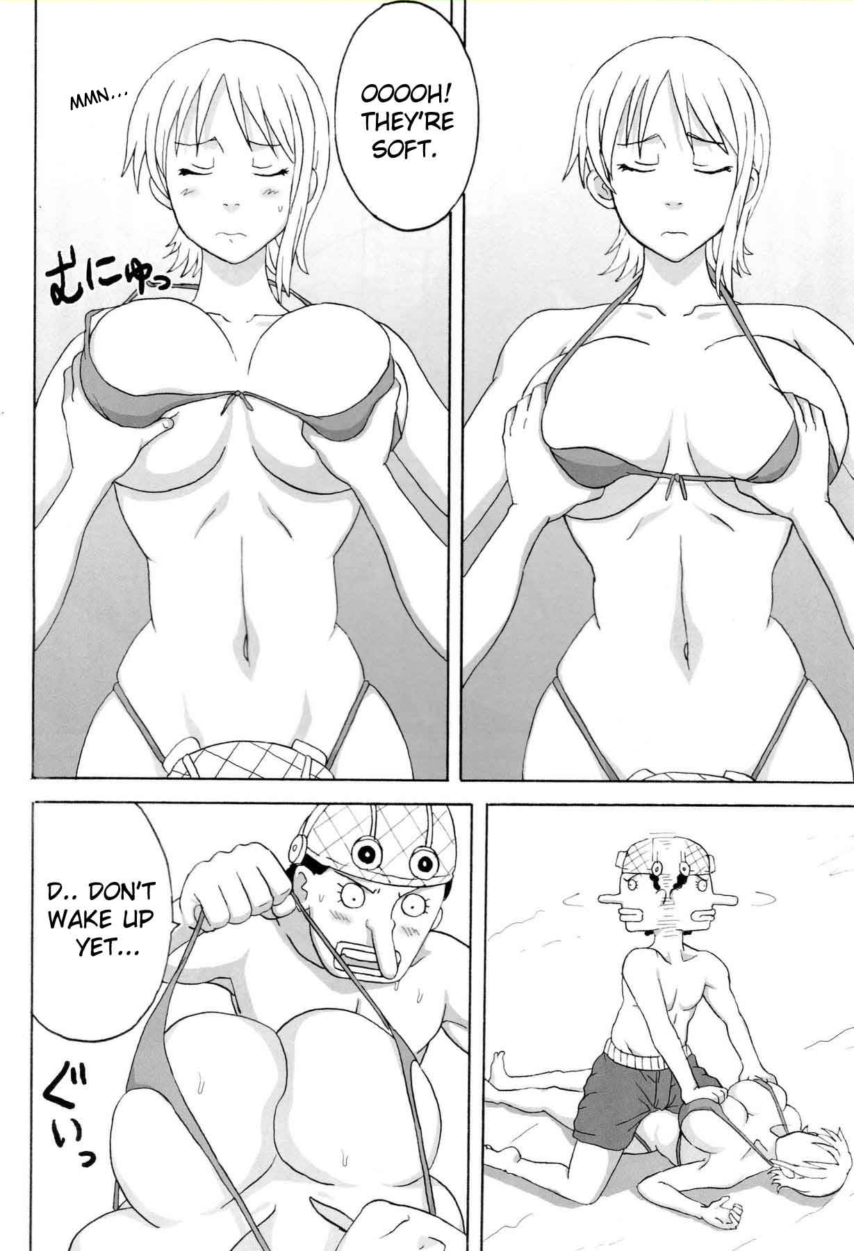 (SC39) [Naruho-dou (Naruhodo)] Ii Nami Yume Kibun | Good Nami Dream Feeling (One Piece) [English] [doujin-moe.us] page 7 full