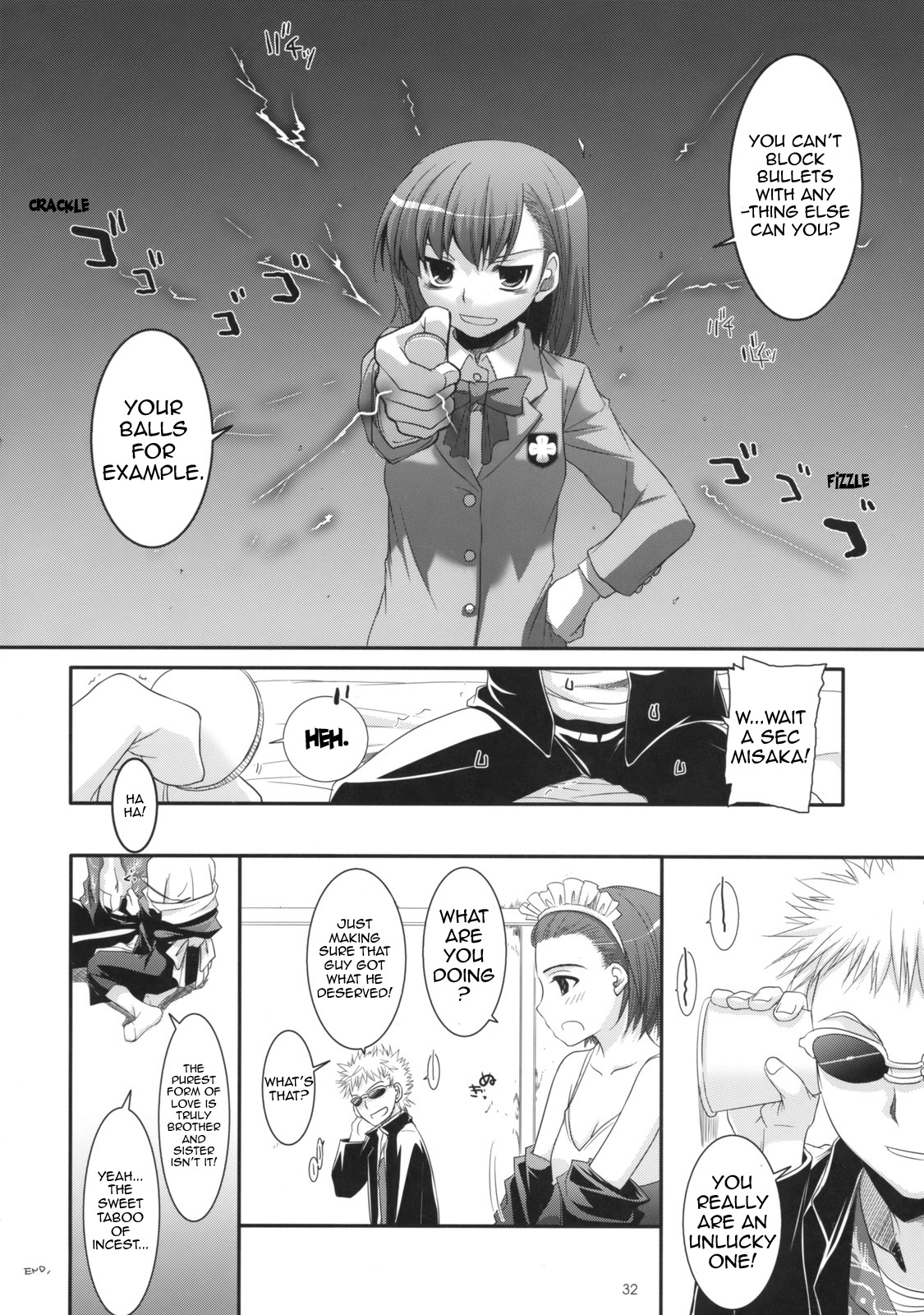 (COMIC1☆3) [Digital Lover (Nakajima Yuka)] D.L. action 47 (Toaru Majutsu no Index) [English] {doujin-moe.us} page 31 full