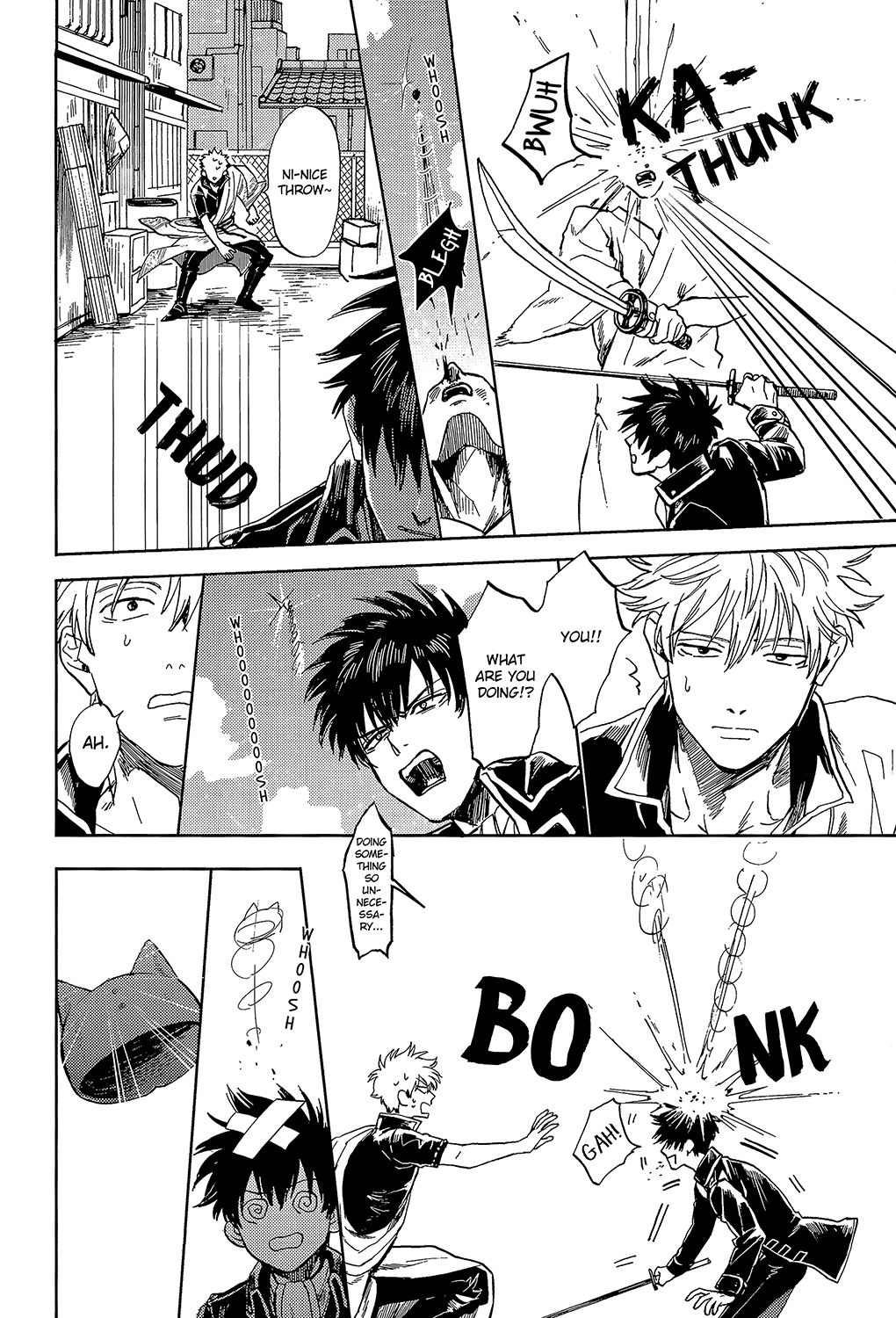 (C94) [Gekirin (Syaku)] Yowacchimauze | Become Weak (Gintama) [English] [Baragaki Scans] page 20 full