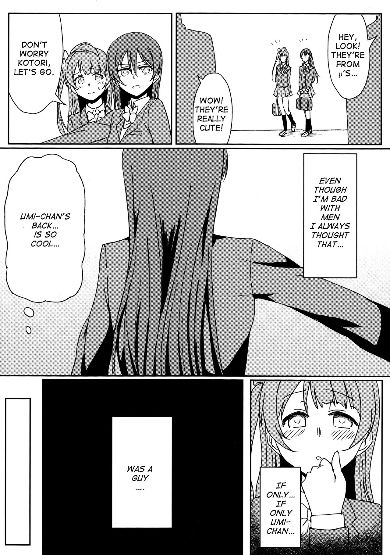 (C89) [Lipterrible (9chibiru)] Chick ToGetHer! (Love Live!) [English] page 7 full