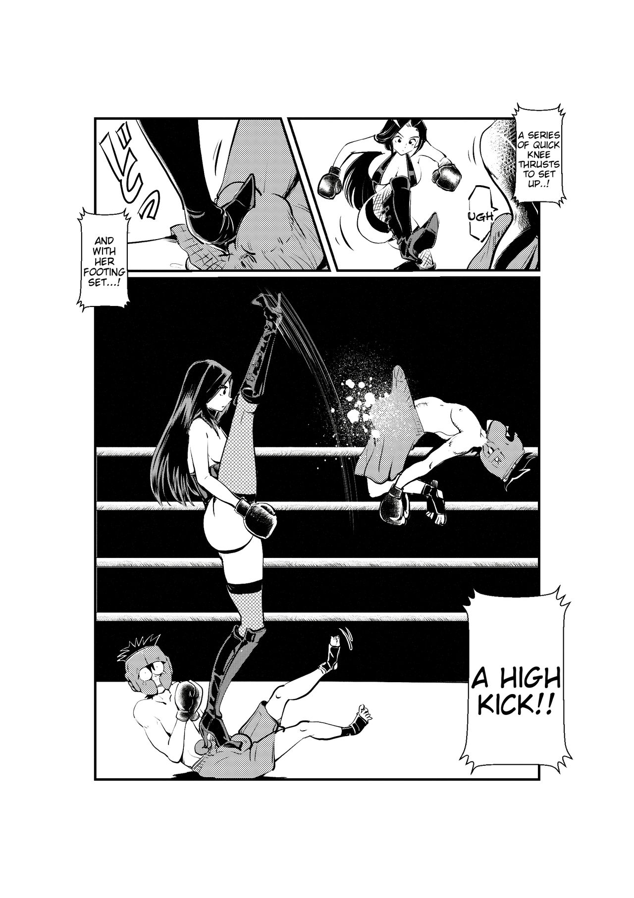 [Pecan (Makunouchi)] Monzetsu! Mix Fight | Painful KO! Mixed Fighting [English] [Tigoris Translates] page 15 full