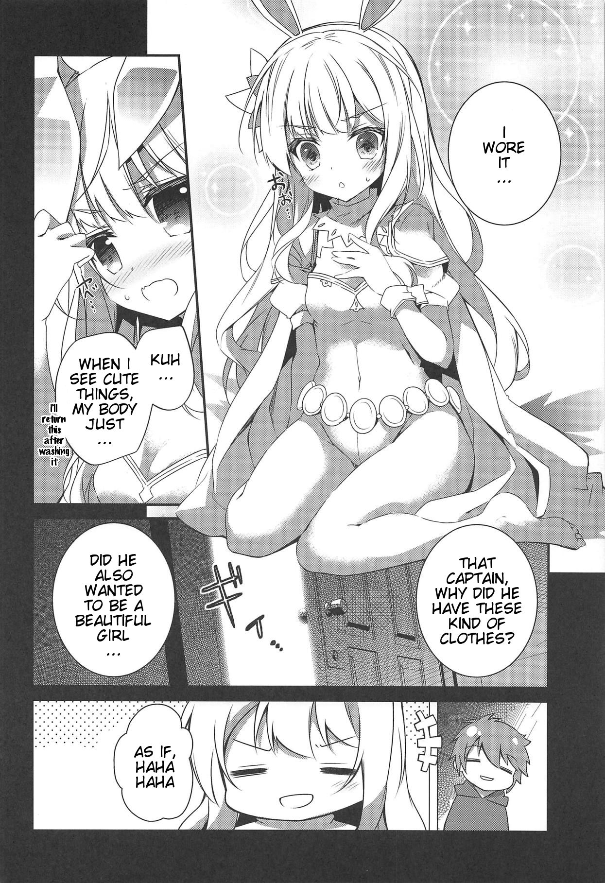 (C91) [Momo no Kanzume (Nanamomo Rio)] Cagliostro wa Sekaiichi Kawaii kara XXX Shite mo Ii yo ne (Granblue Fantasy) [English] [aerozext] page 4 full