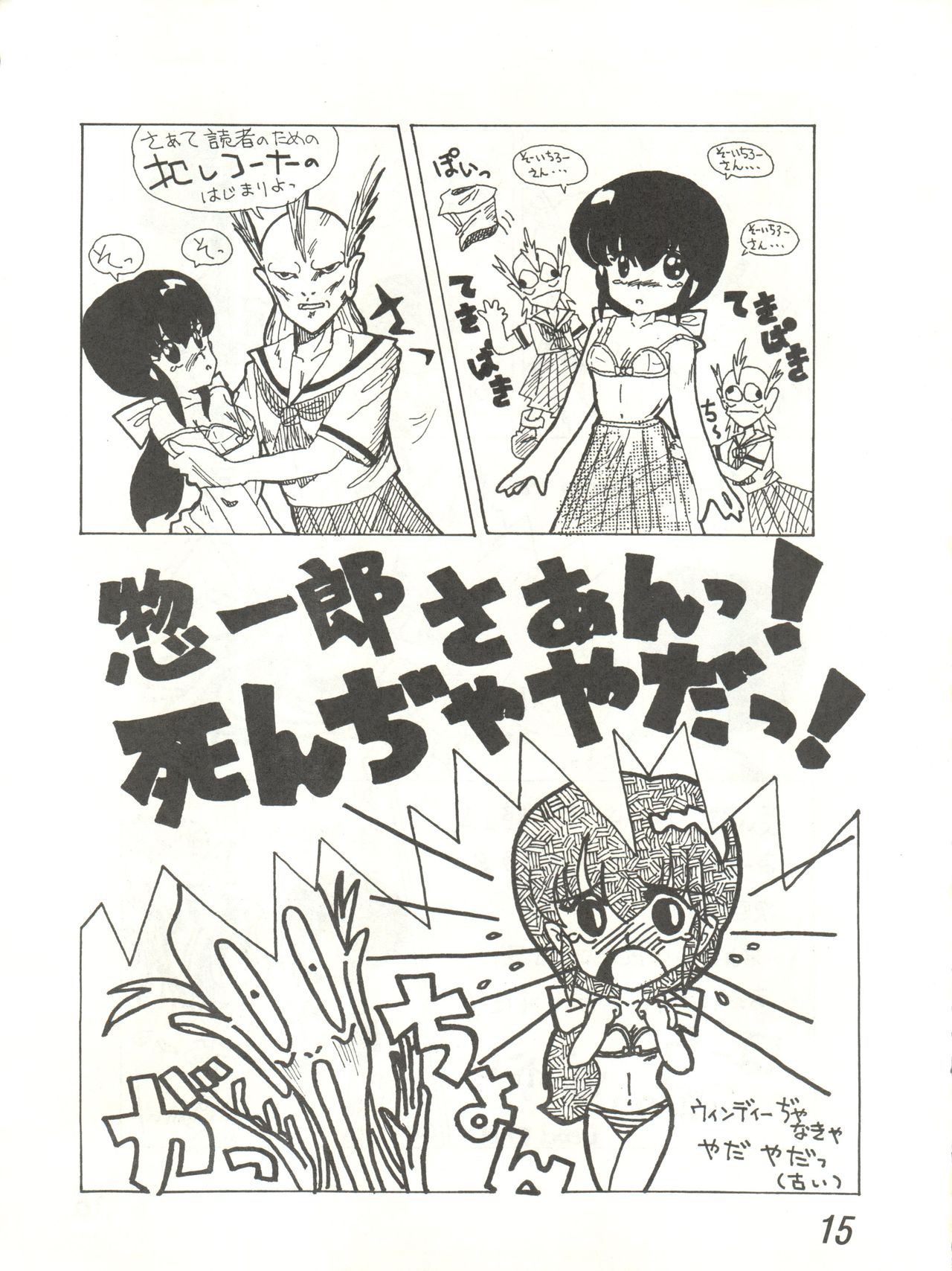 [STUDIO MARK II (Various)] Ikkoku-kan 0 Gou Shitsu Part V (Maison Ikkoku) page 15 full