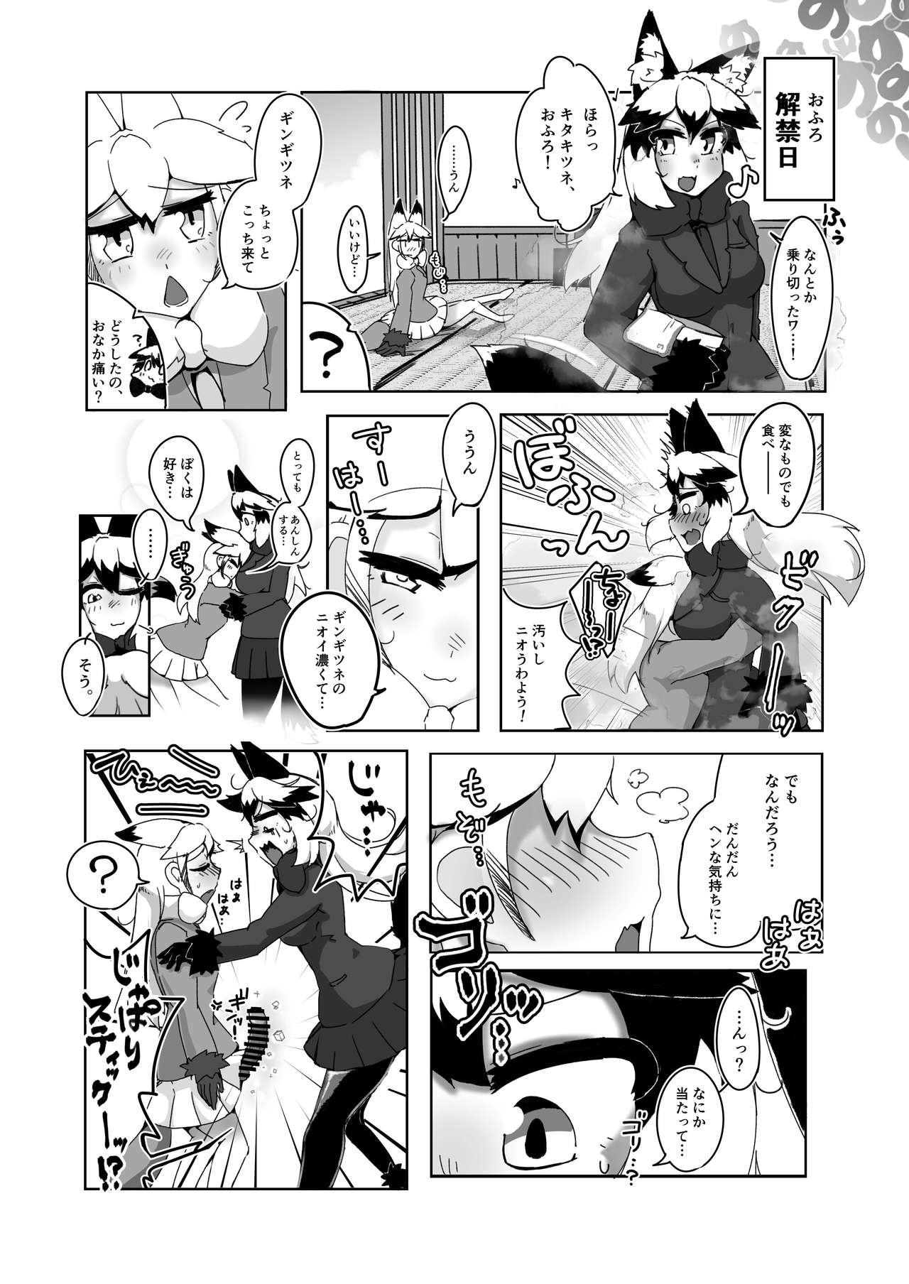 (C97) [Koko ga Ano Onna no House ne (Various)] Gin Gin Gitsune Goudoushi (Kemono Friends) page 45 full