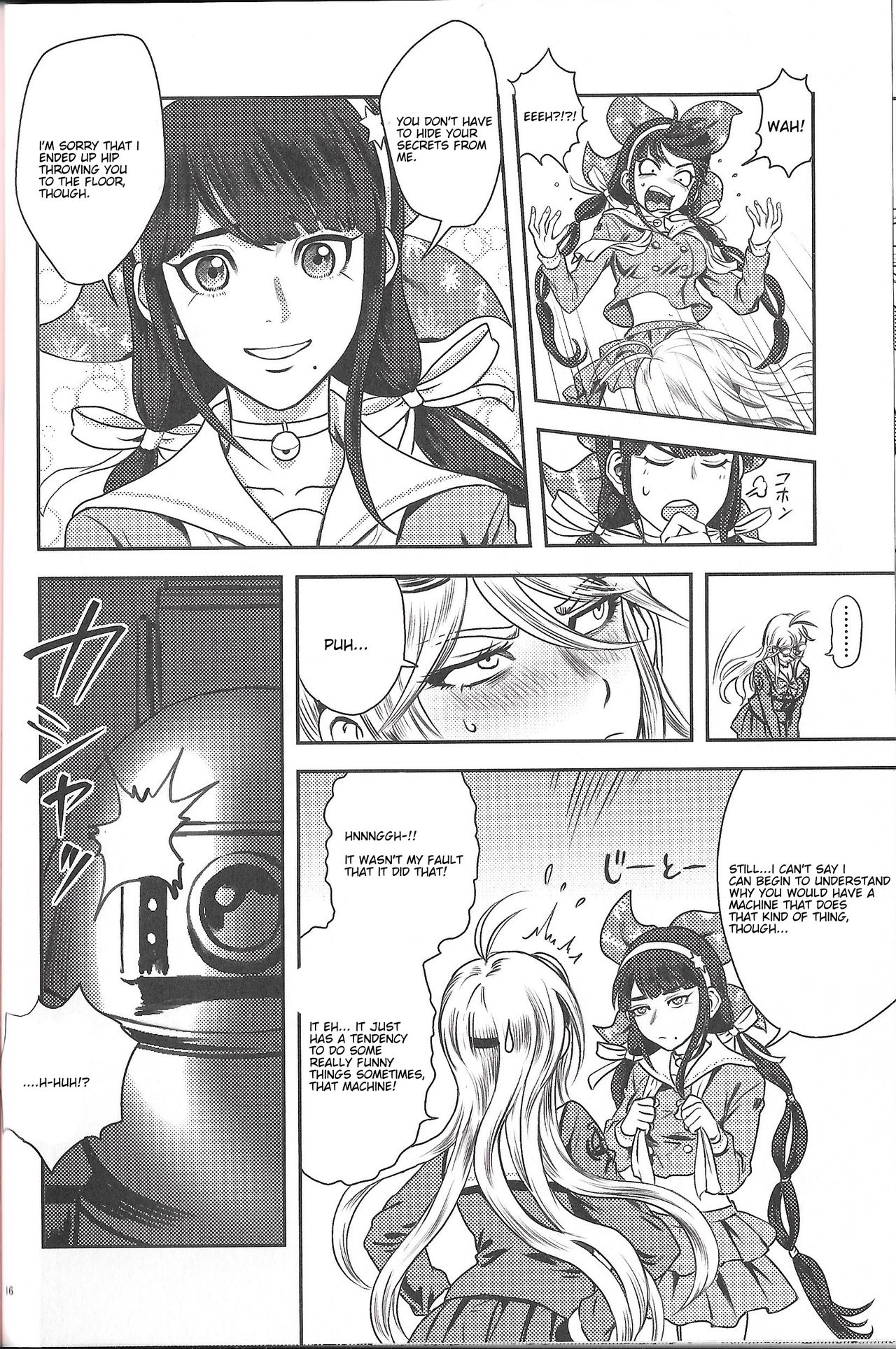 (C92) [DRESSMASH (Nabeya Sakihana)] Ochanoko Saisainan (Danganronpa V3) [English] [Amamiami-kun] page 15 full