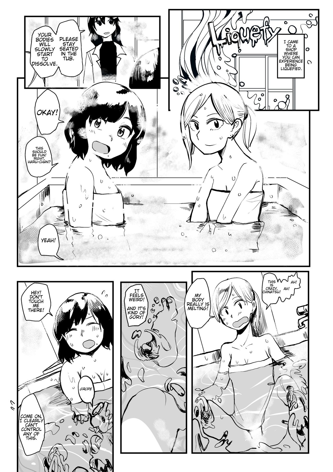 [Hazuki] Ekitaika Dekiru Mise | The Shop Where You Can Be Liquefied! [English] page 2 full