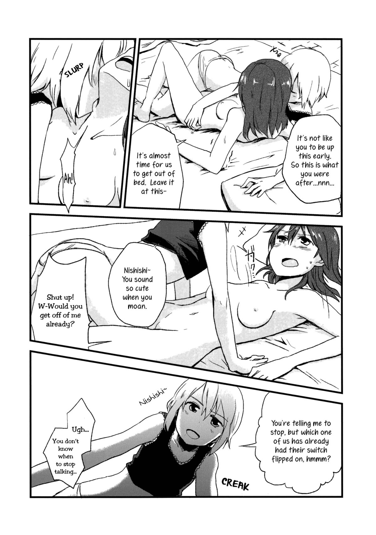 (C80) [Kurocan (Itsuki Kuro)] Hartmann2.5 Ame no Hi no XXX | XXX on a Rainy Day (Strike Witches) [English] [Yuri-ism] page 3 full