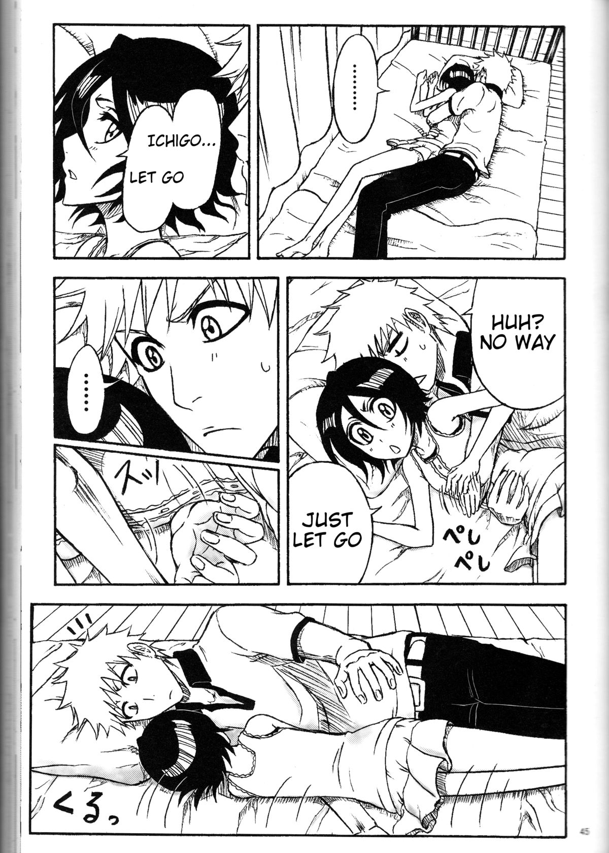 (CCOsaka101) [Candeliere (Matsuyo)] Otona no Tame no Ichiruki Anthology Kiss &! (BLEACH) [English] [Tigoris Translates] page 32 full