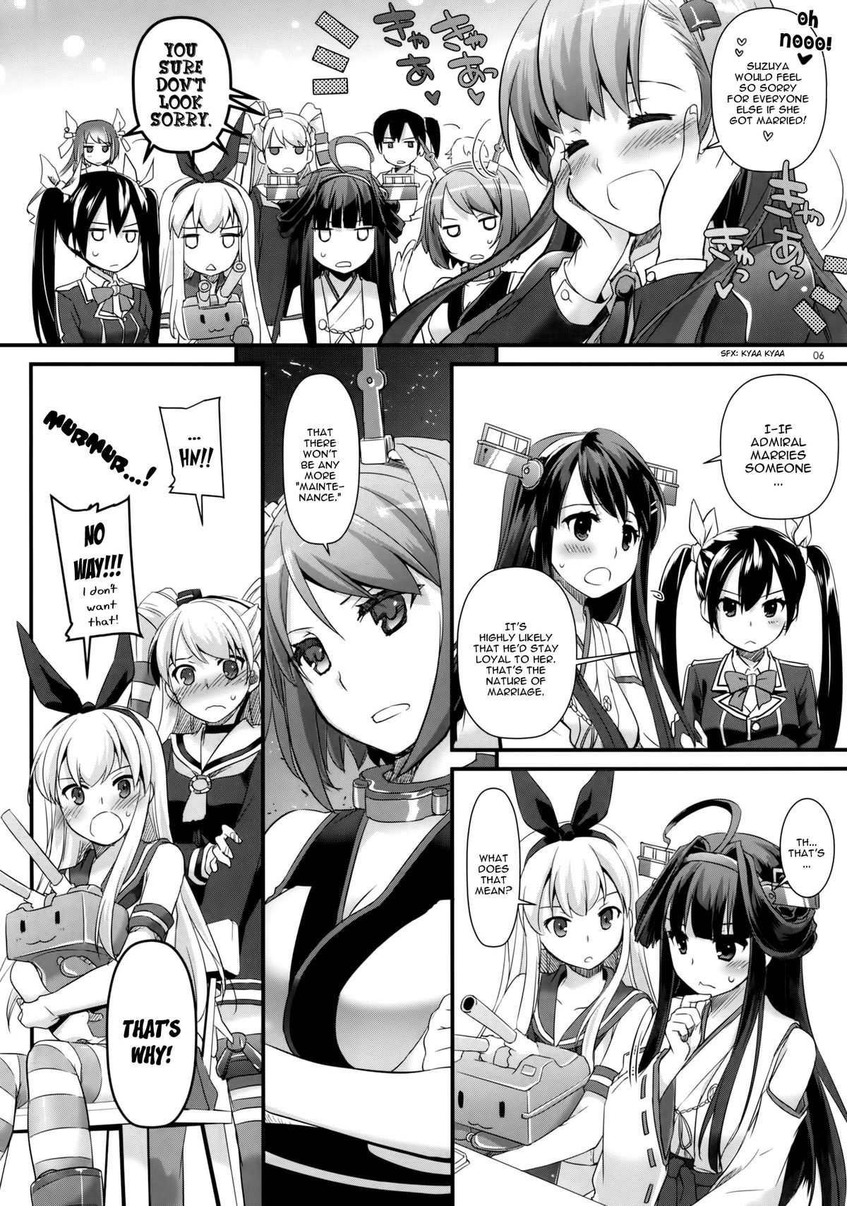 (C86) [Digital Lover (Nakajima Yuka)] D.L. action 88 (Kantai Collection -KanColle-) [English] {YQII} page 6 full