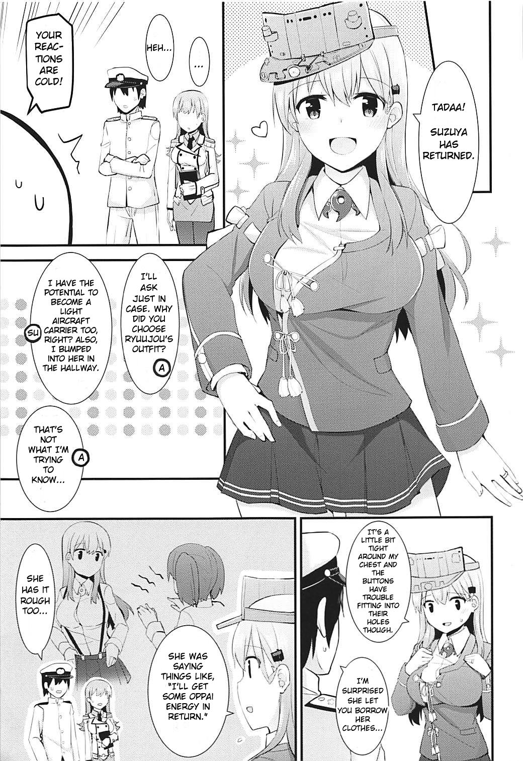 (C92) [Rayzhai (Rayze)] Renshuukan Ooi no Ishou Shoubu |  Training Cruiser Ooi's Outfit Competition (Kantai Collection -KanColle-) [English] =NSS= page 6 full