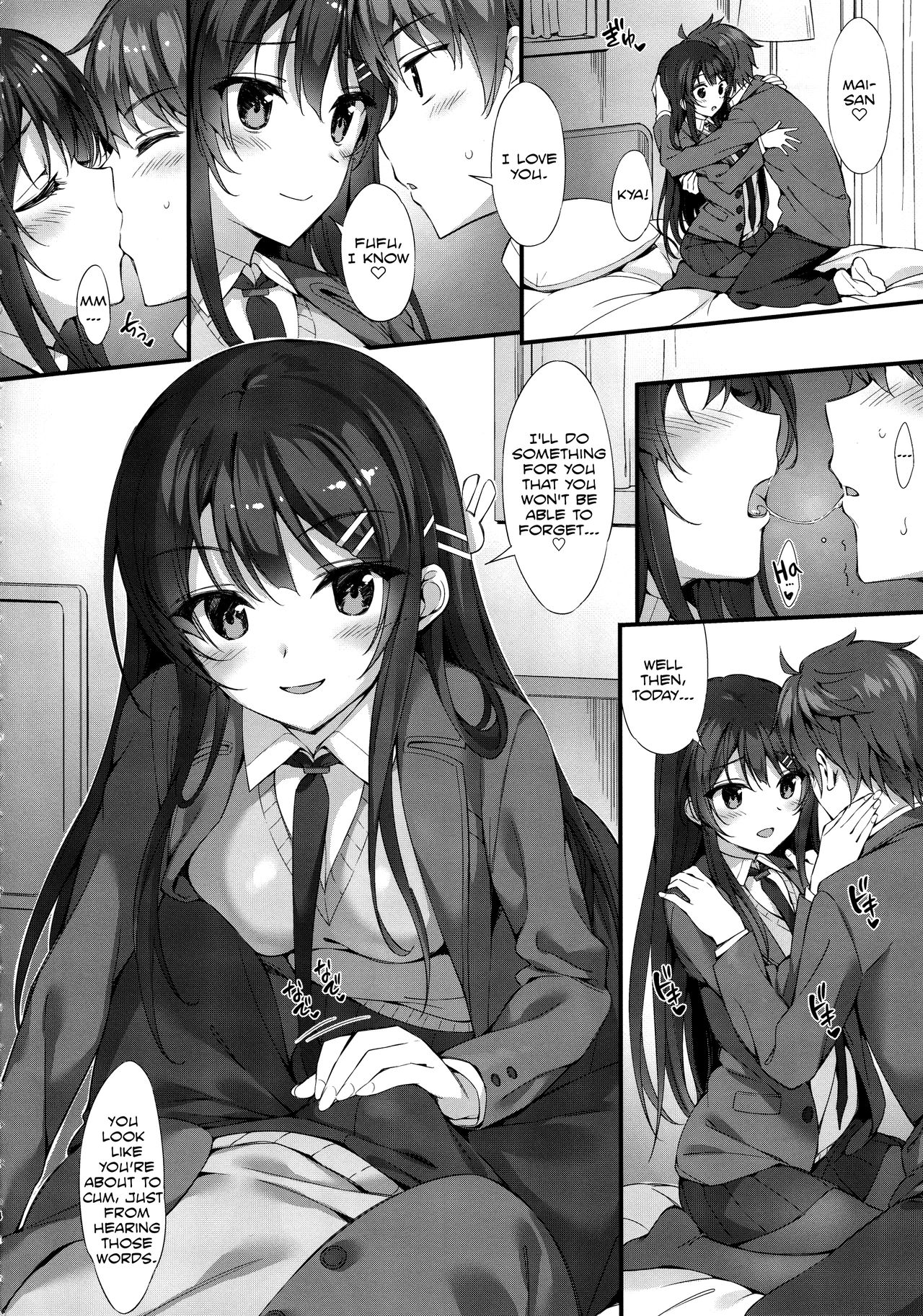 (C95) [P:P (Oryou)] Mai Senpai to Ichatsukitai | I Want to Flirt With Mai-senpai (Seishun Buta Yarou wa Bunny Girl Senpai no Yume o Minai) [English] [Marv + Redlantern] page 5 full