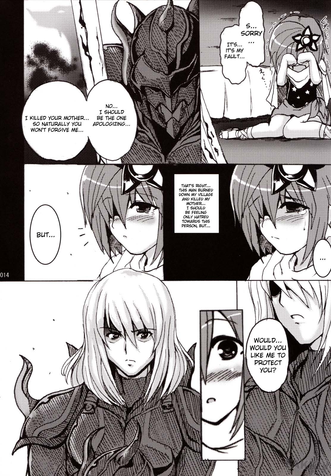 (C73) [YO-METDO (Yasakani An)] Koi shite Ii desu tomo (Final Fantasy IV) [English] [FAKKU] page 14 full
